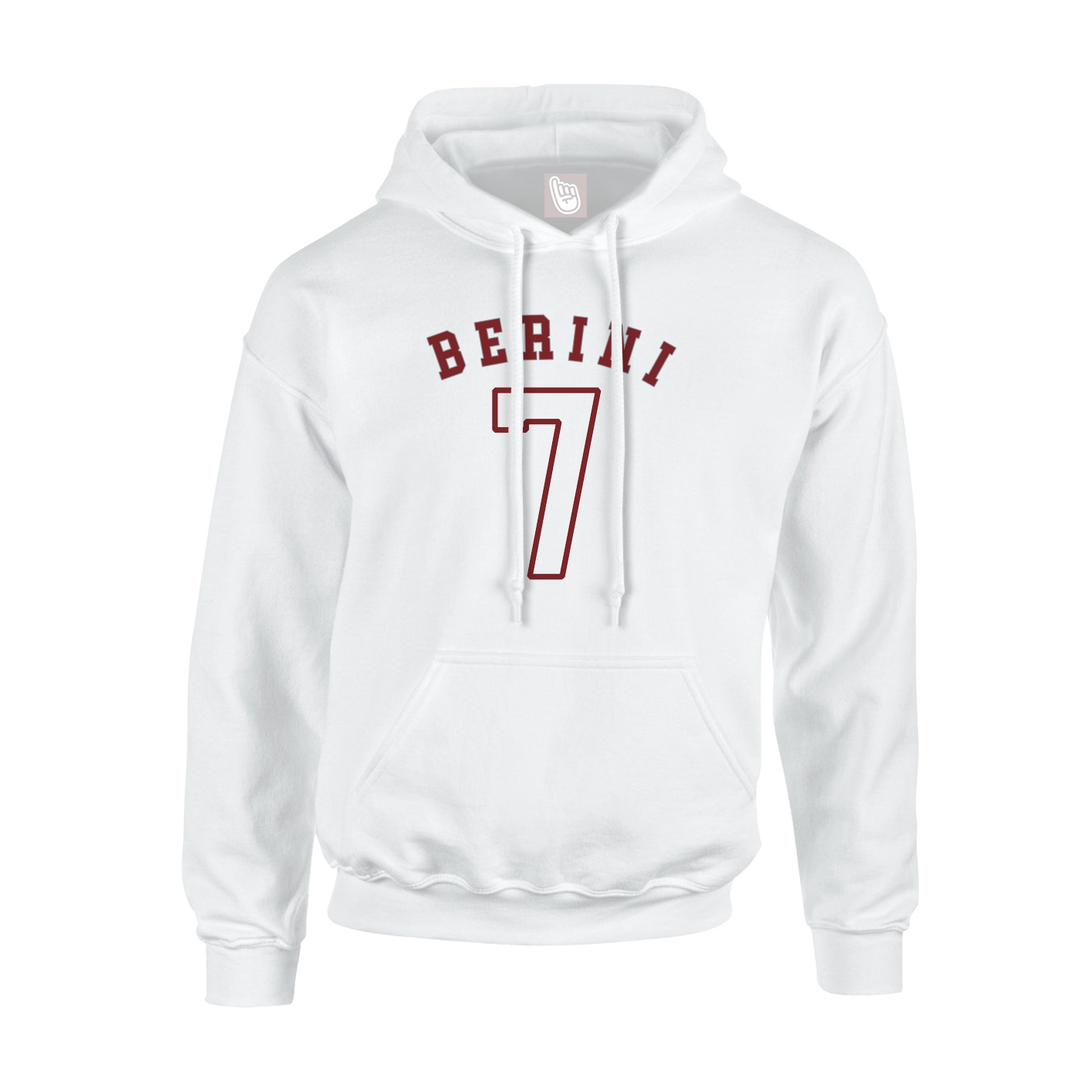 Hoodie — Shirsey Arch in White
