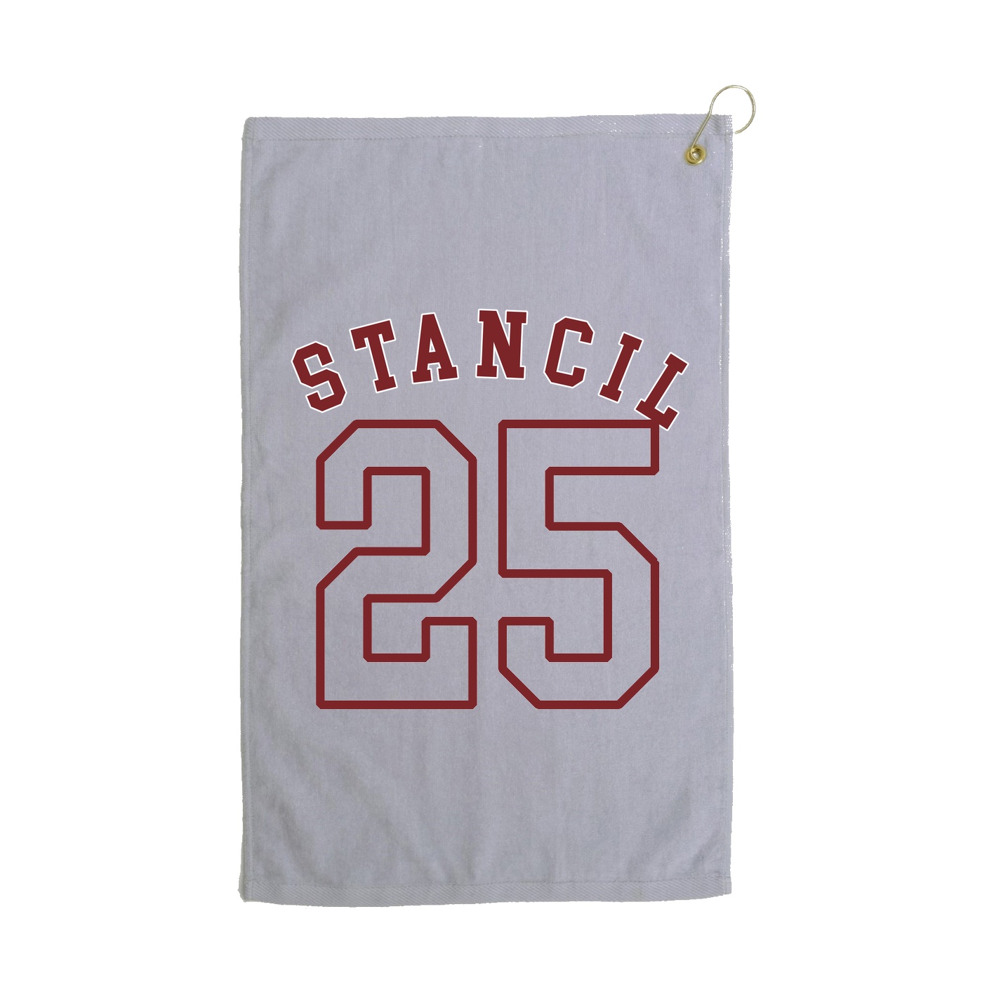 Golf Towel — Shirsey Arch in Grey