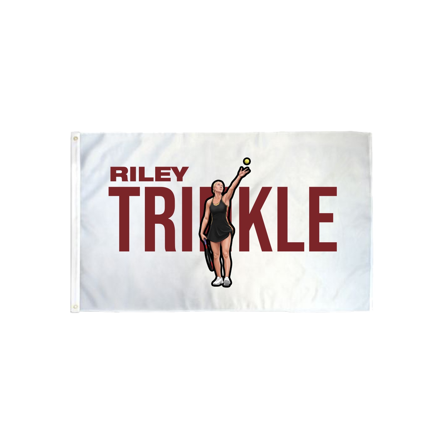 3x5 Flag — Player Name in Classic