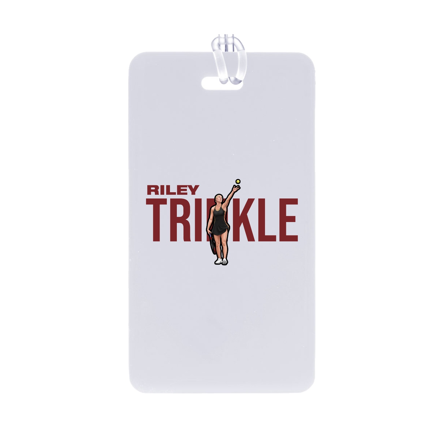 Bag Tag — Player Name in Classic