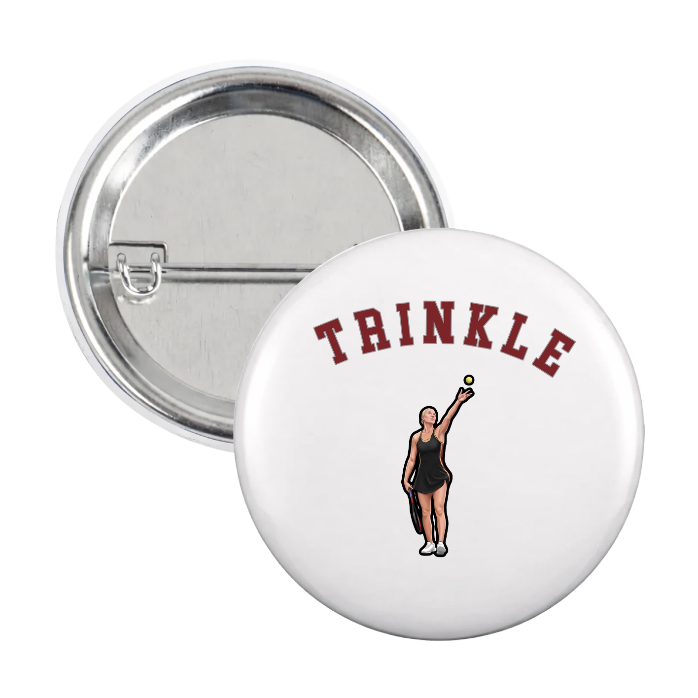 Game Day Button — Shirsey Arch in White