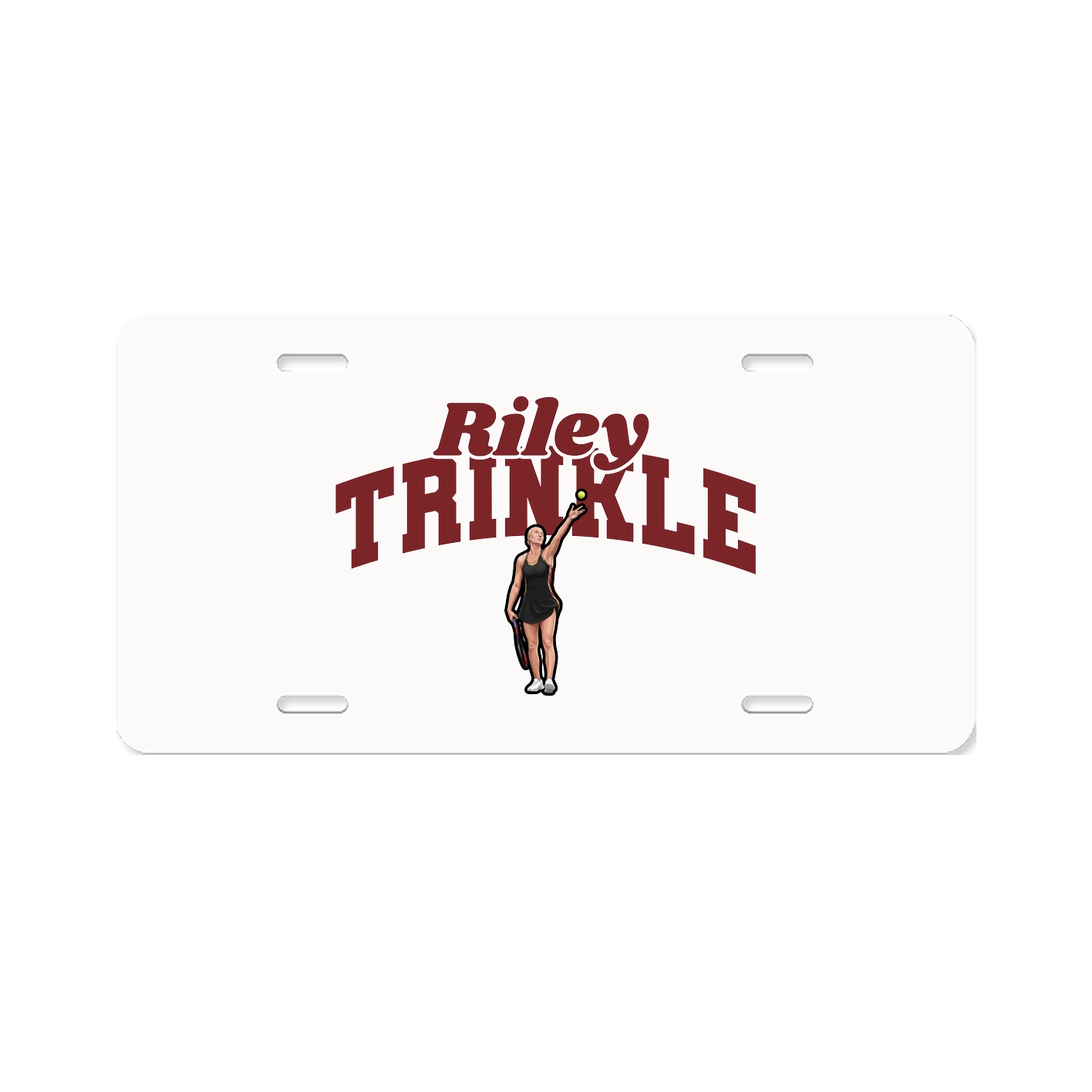 License Plate — Signature Arch in Classic