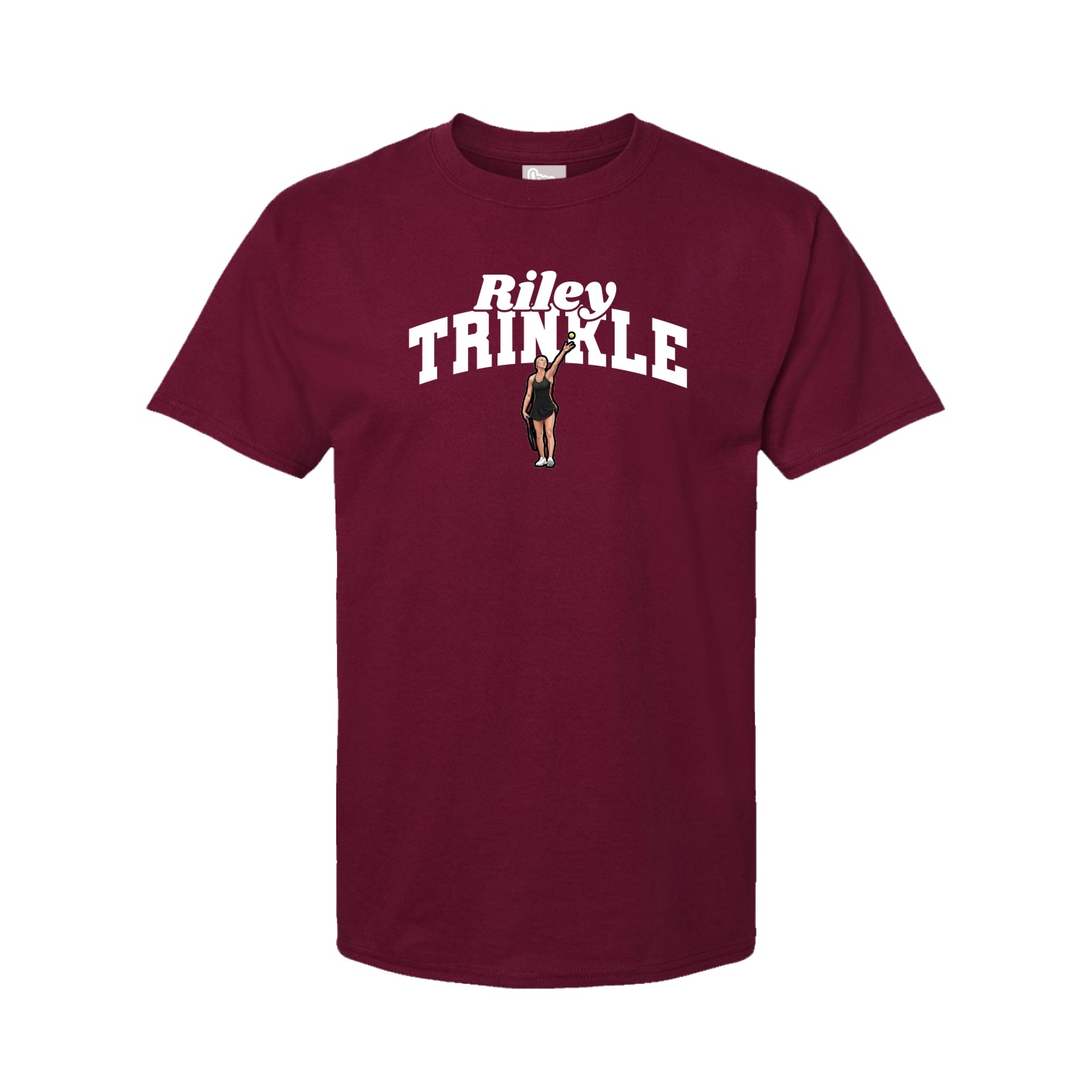 Youth Tee — Signature Arch in Cardinal