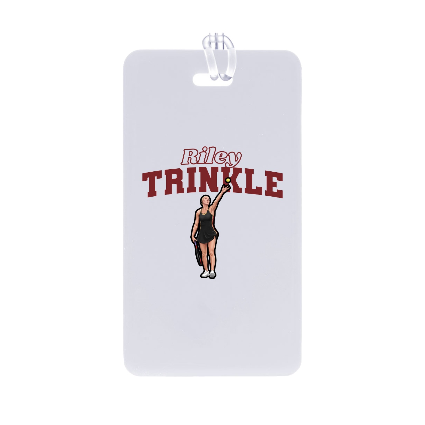 Bag Tag — Name Arch in Classic