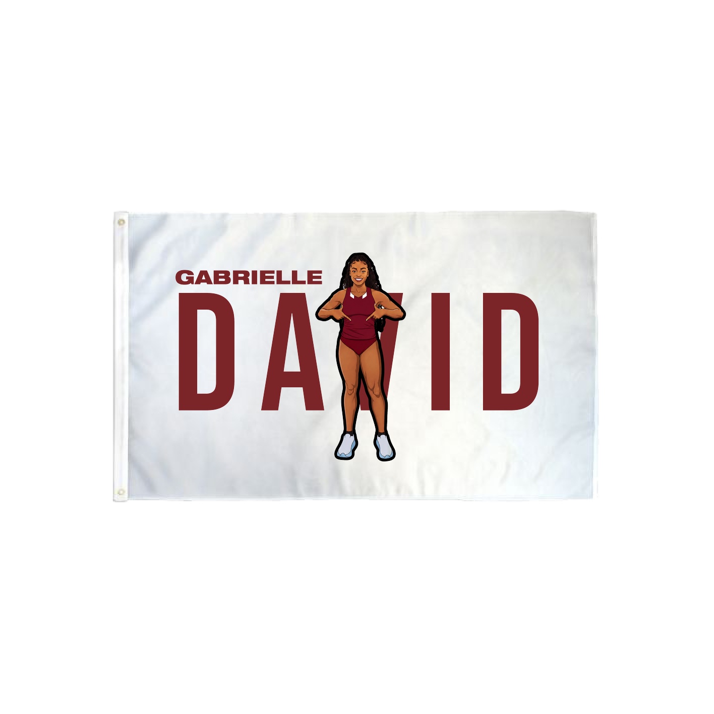 3x5 Flag — Player Name in Classic