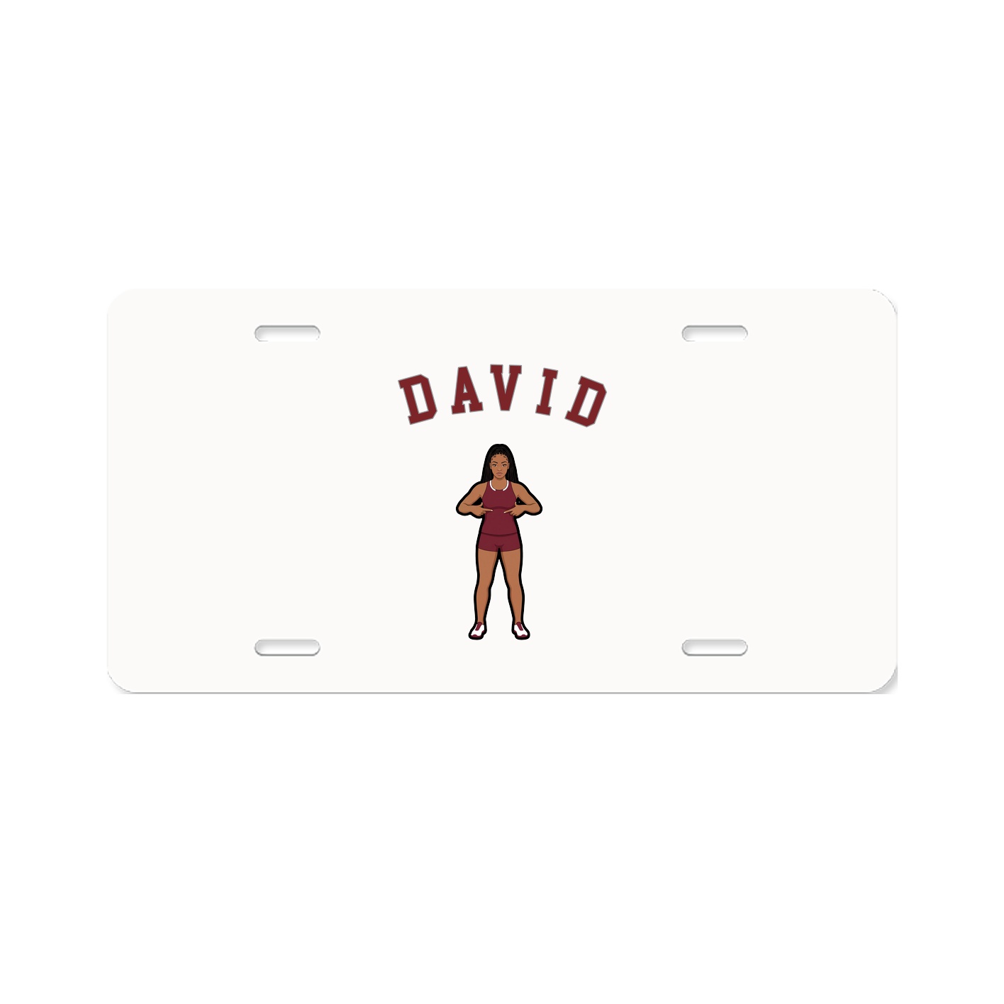 License Plate — Shirsey Arch in Classic