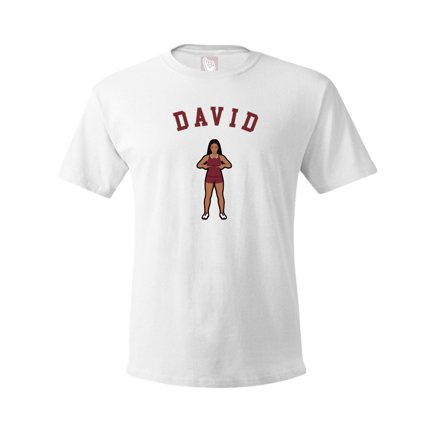 Tee — Shirsey Arch in White