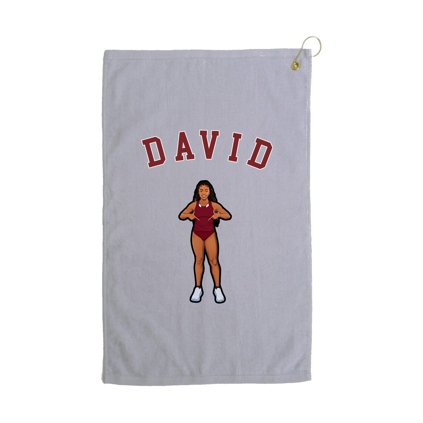 Golf Towel — Shirsey Arch in Grey