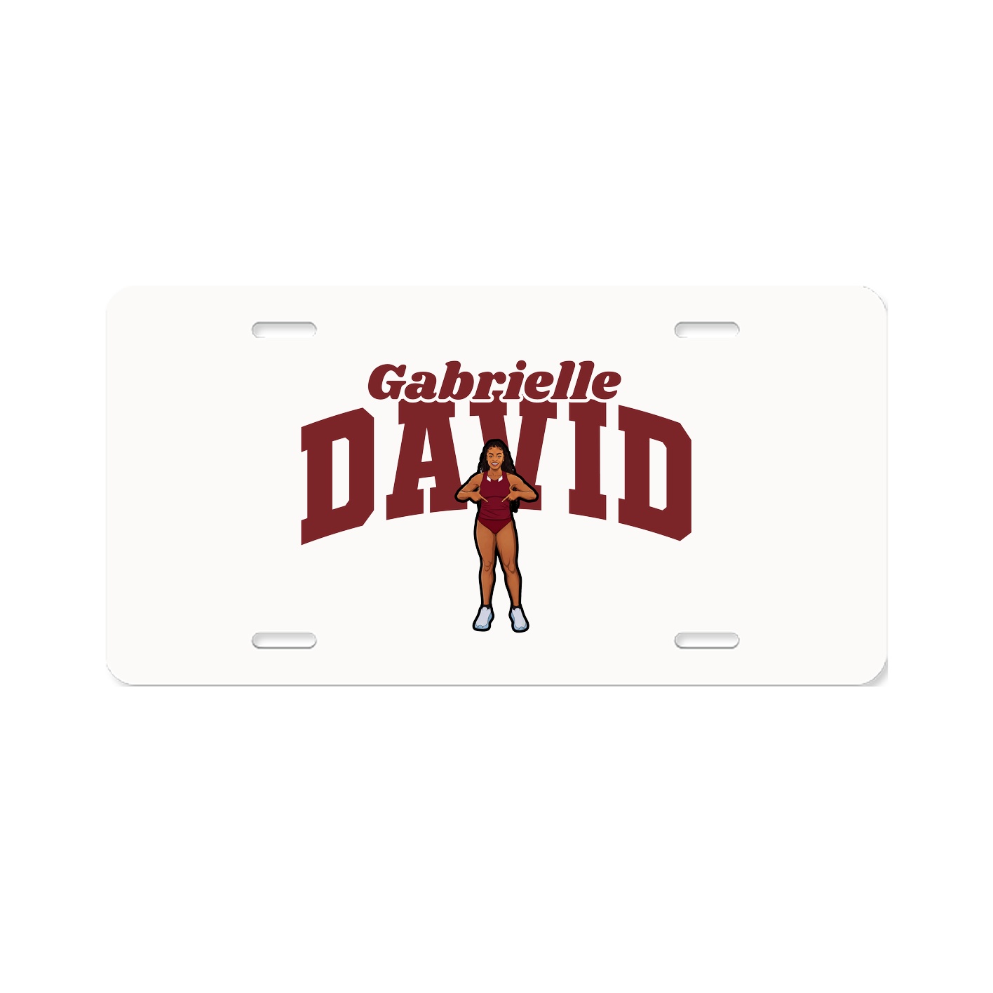 License Plate — Signature Arch in Classic