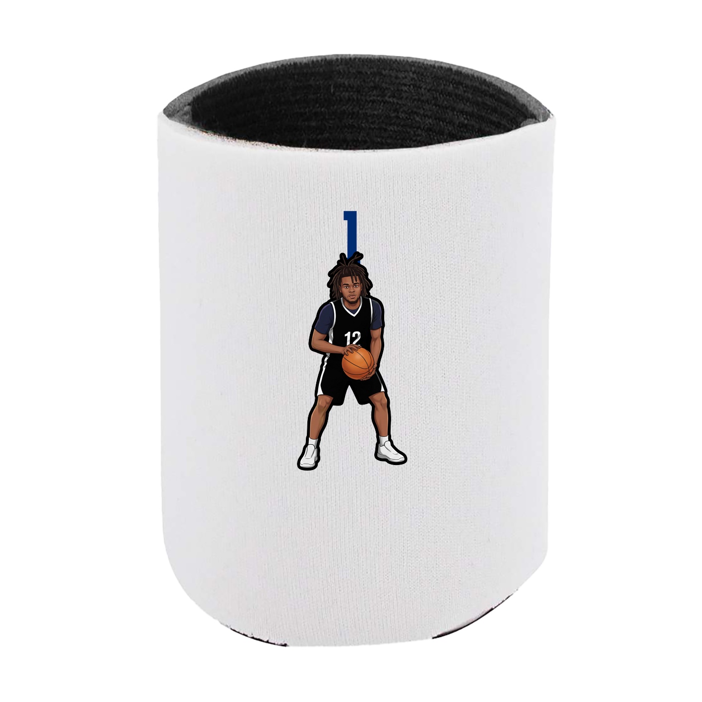 Can Holder — Number Top in White