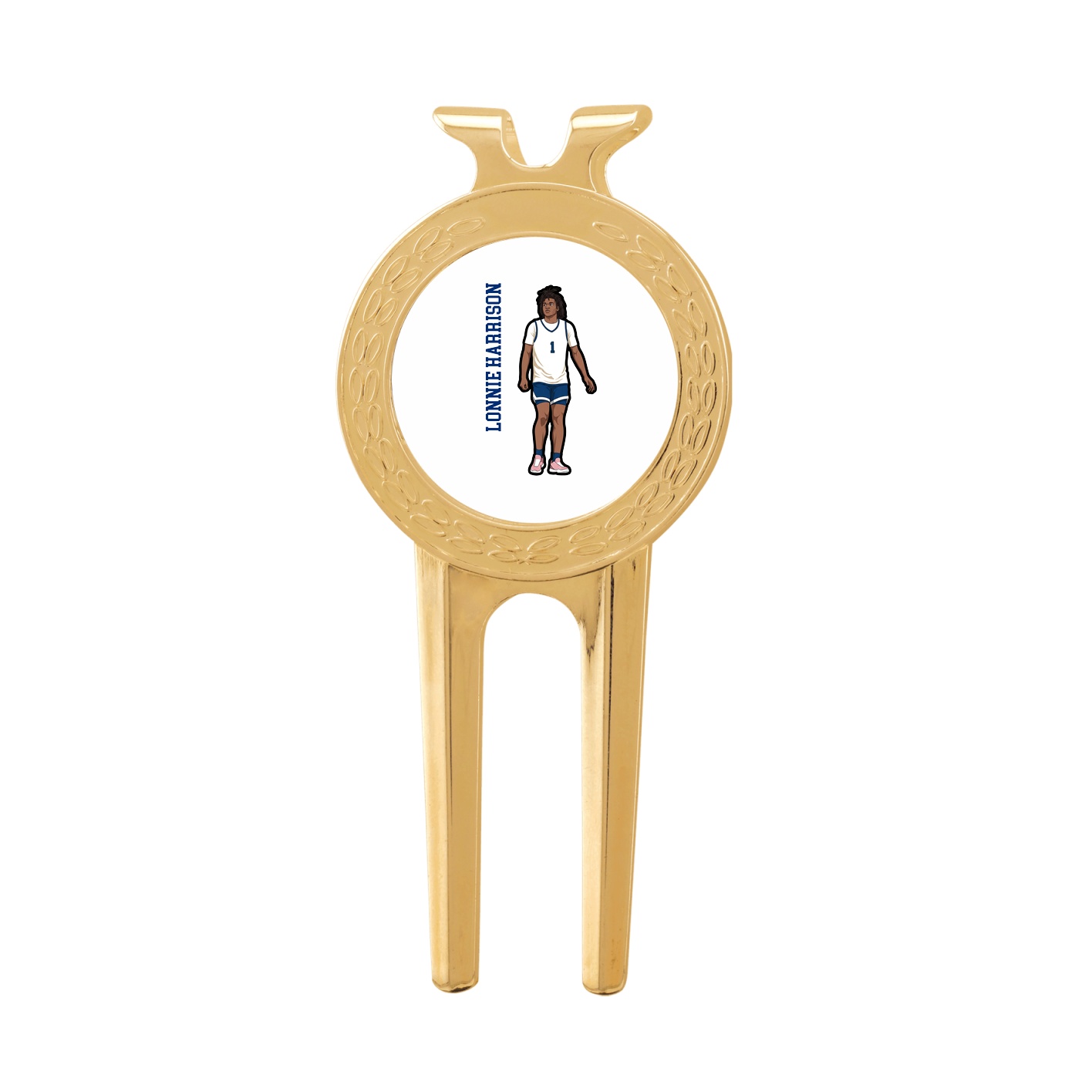 Divot Tool with Ball Marker — Name Vertical in Classic