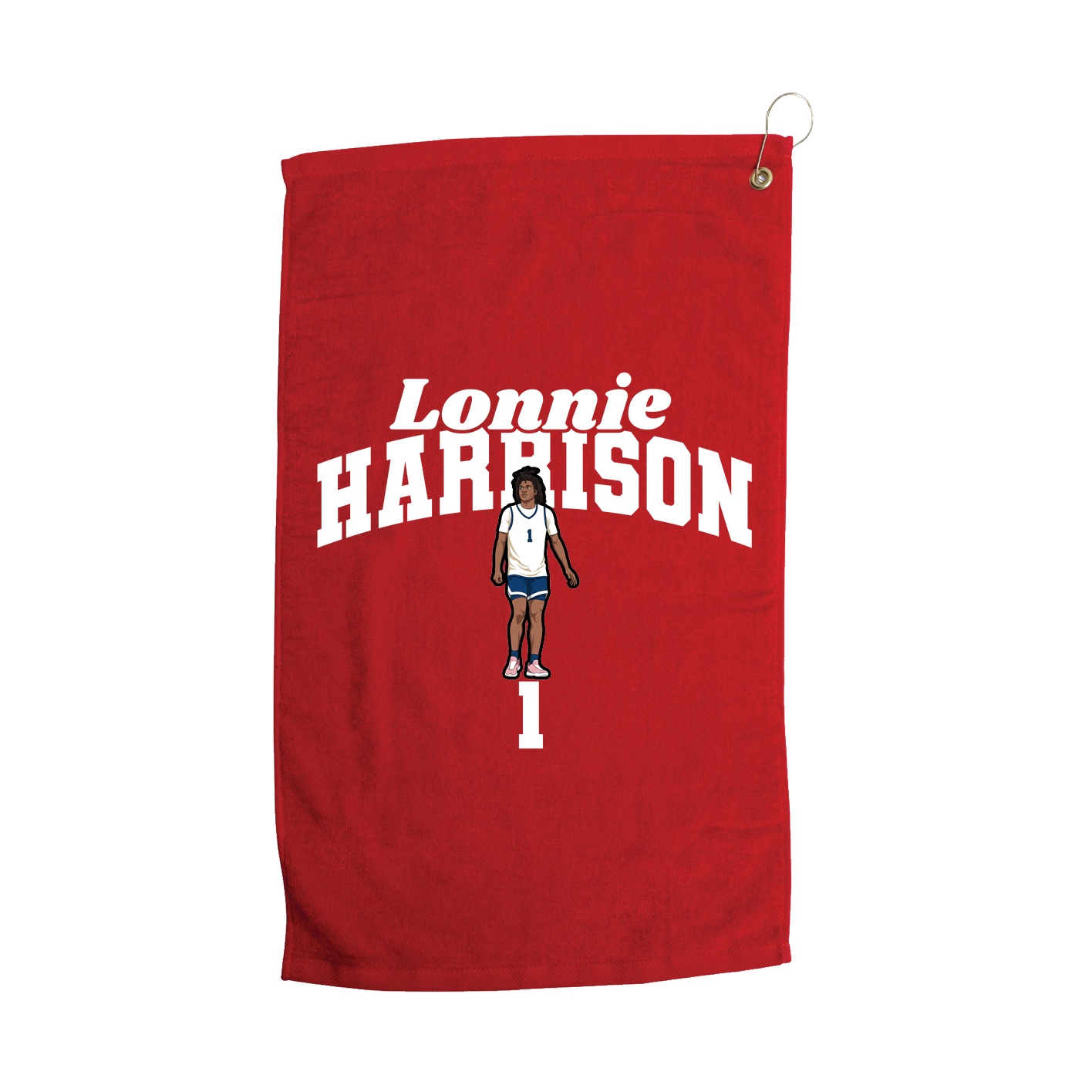 Golf Towel — Signature Arch in Red