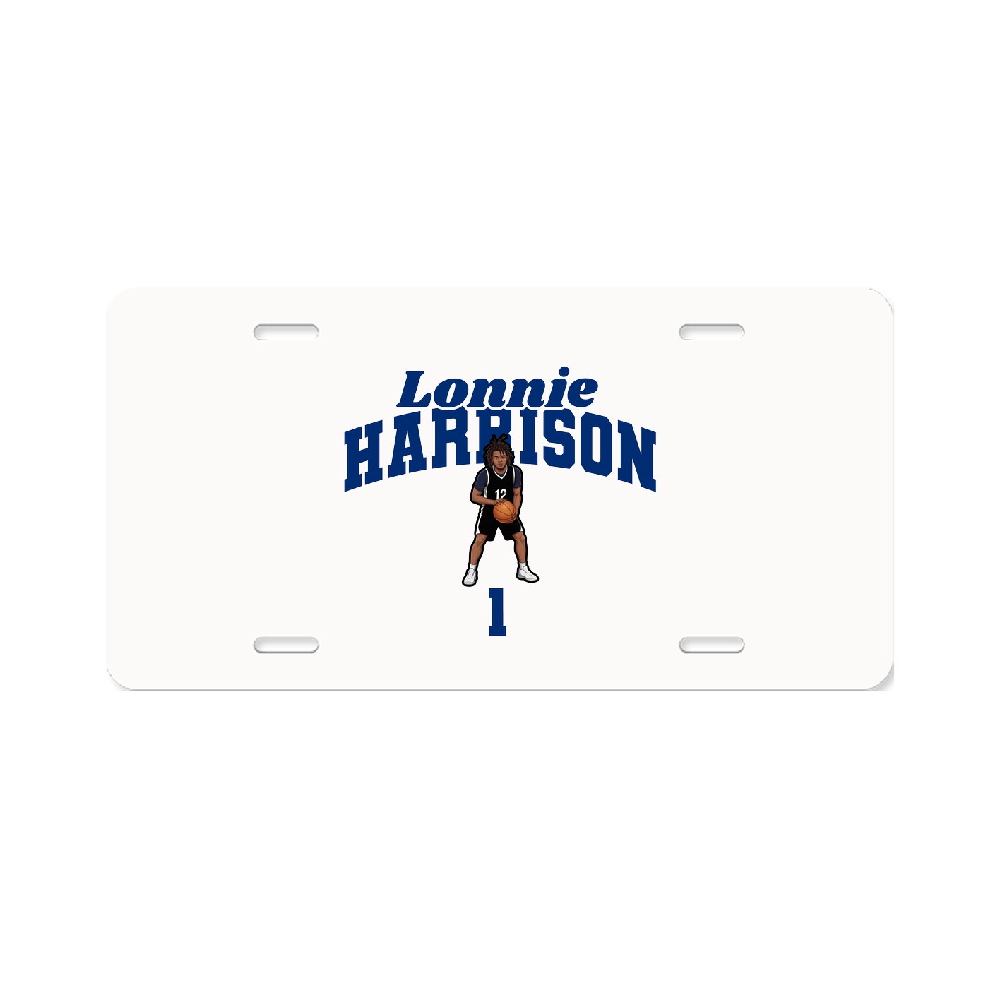 License Plate — Signature Arch in Classic