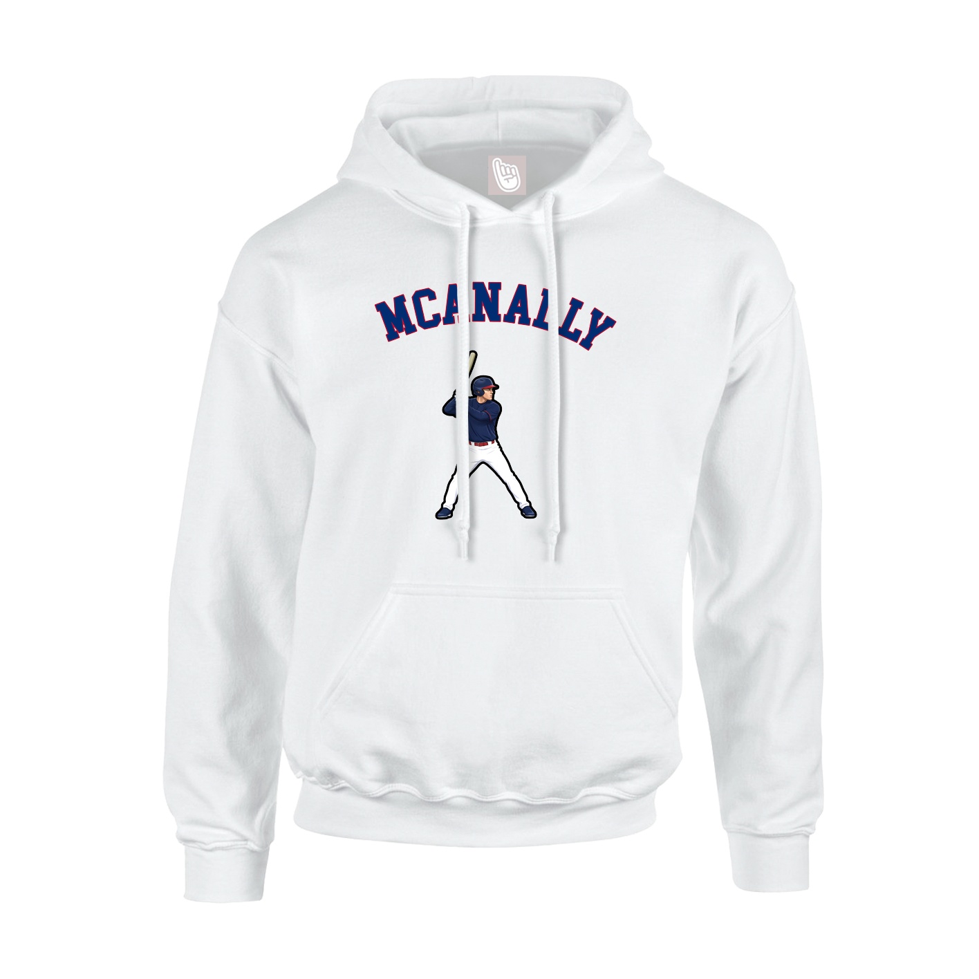 Hoodie — Shirsey Arch in White