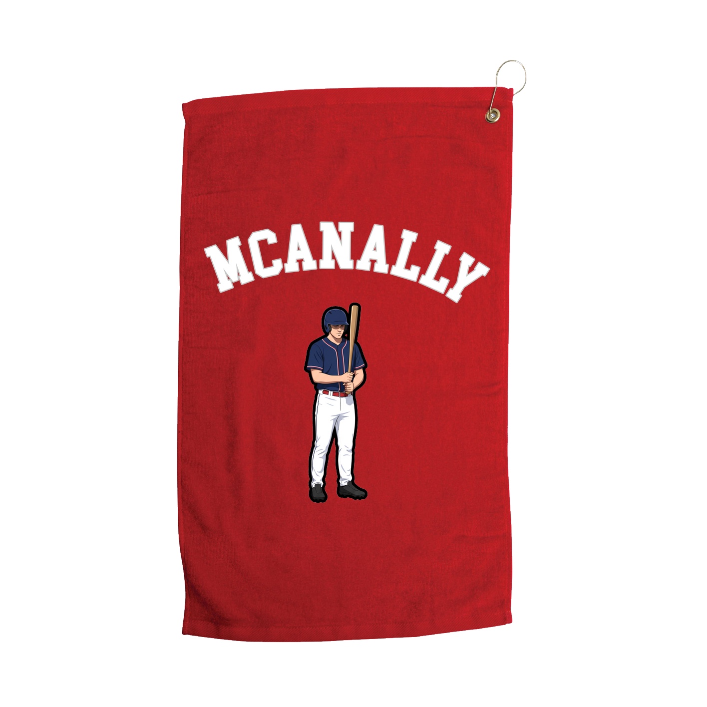 Golf Towel — Shirsey Arch in Red