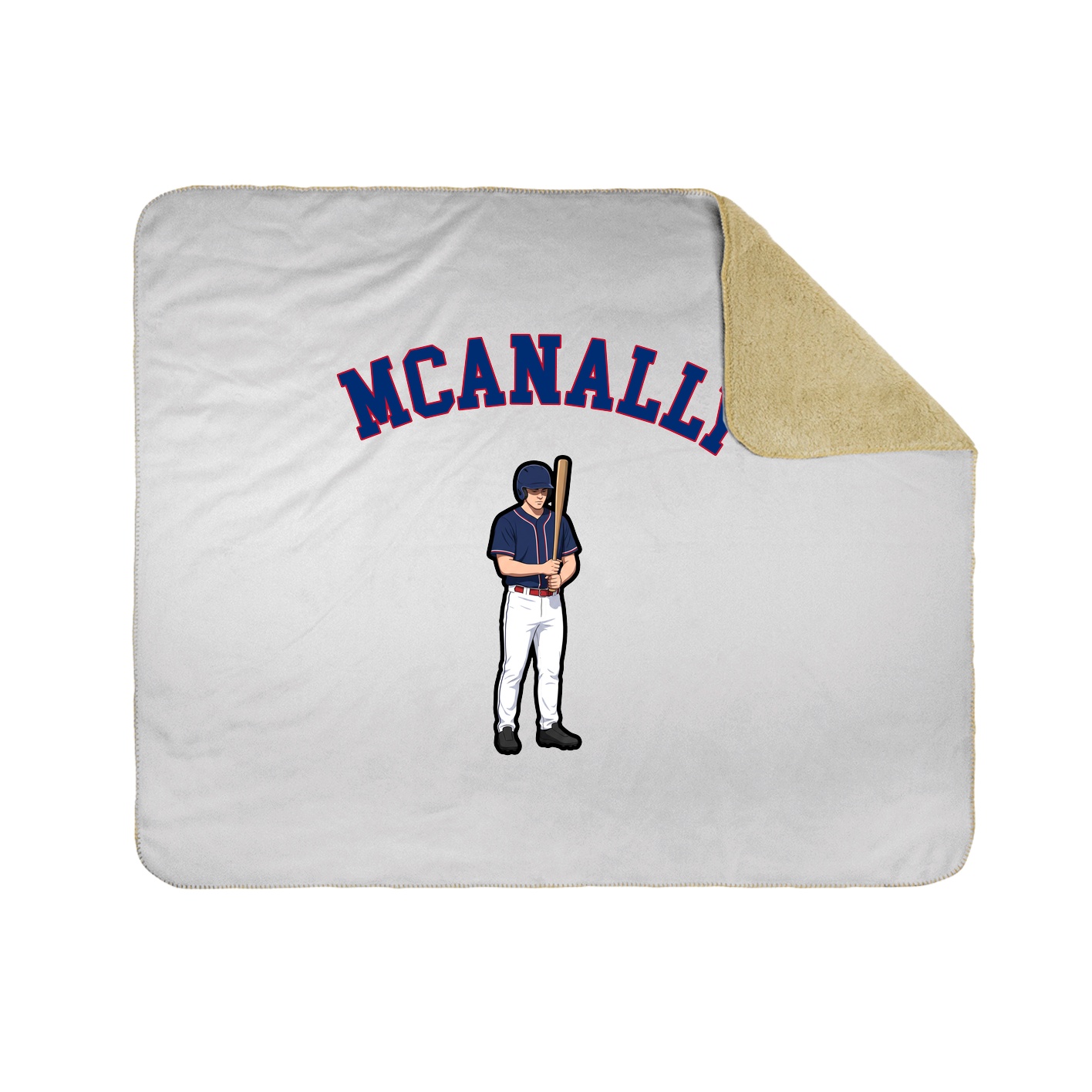 Throw Blanket — Shirsey Arch in White