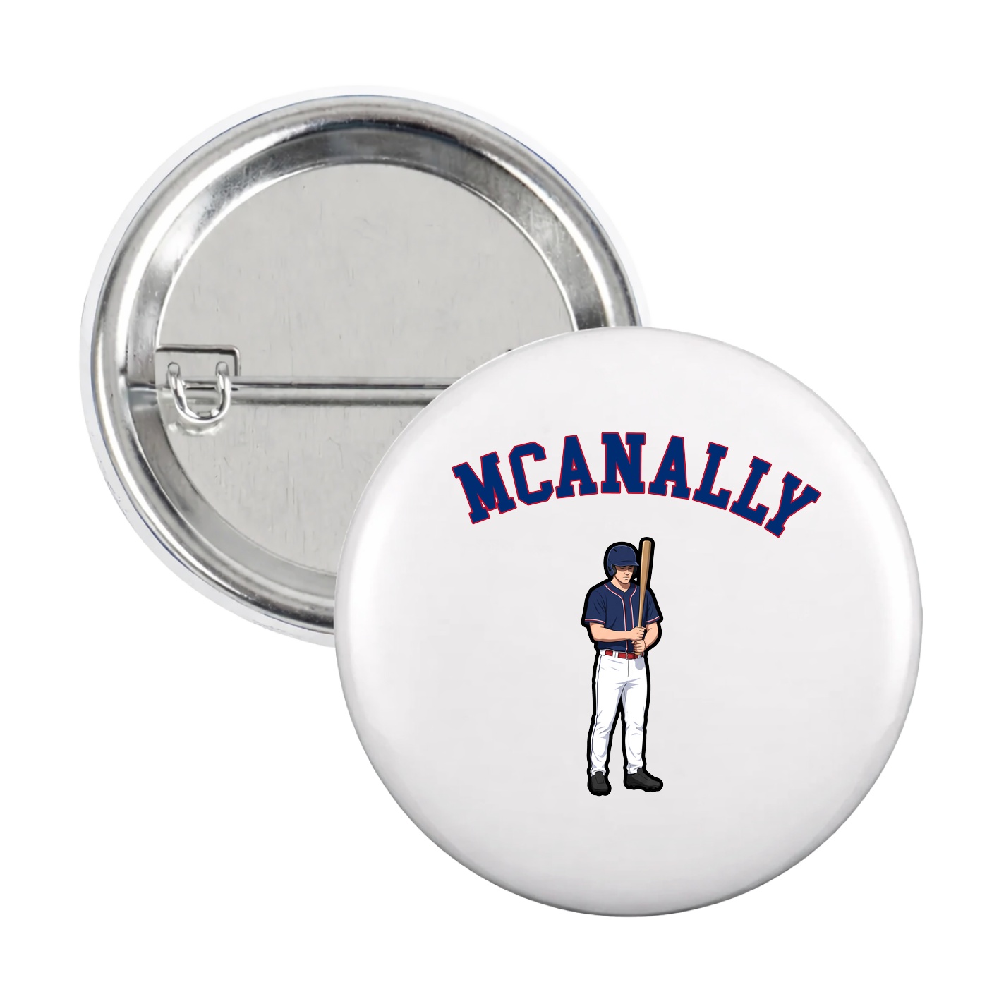 Game Day Button — Shirsey Arch in White