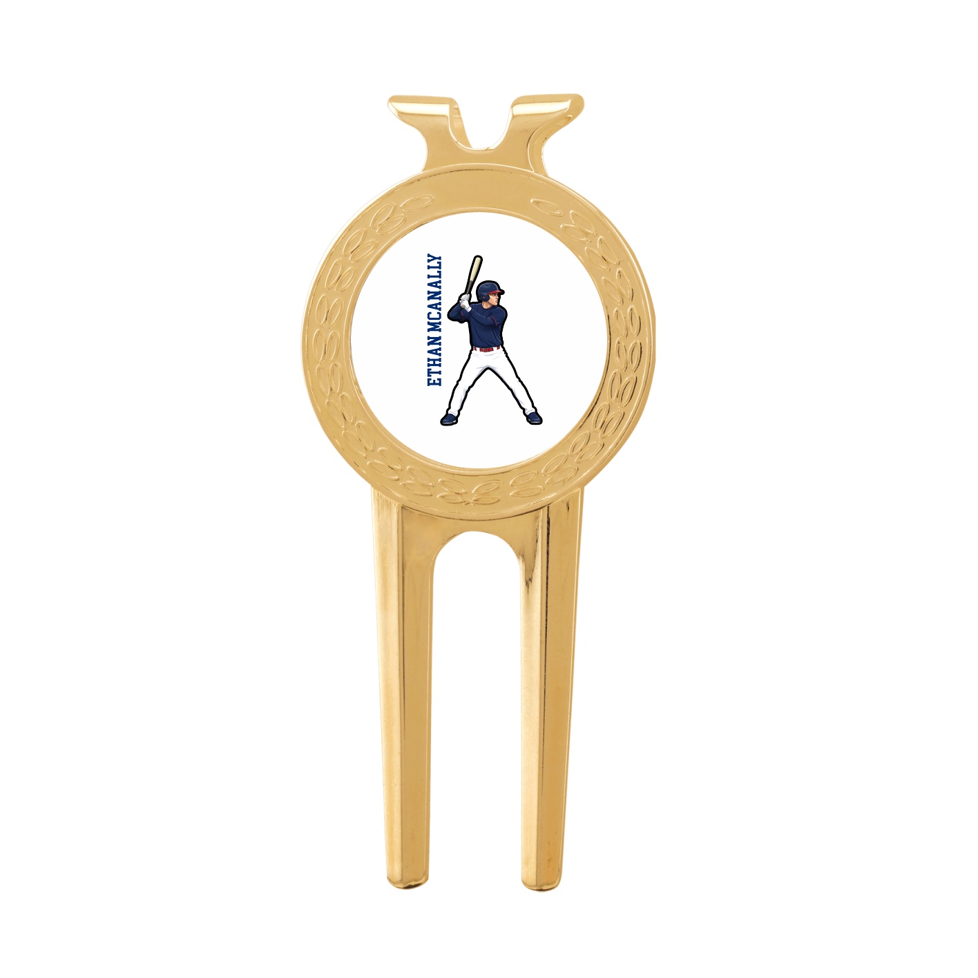 Divot Tool with Ball Marker — Name Vertical in Classic