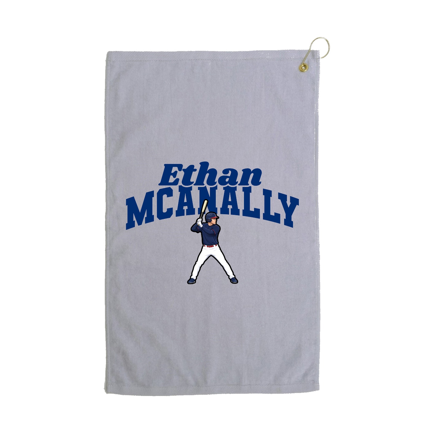 Golf Towel — Signature Arch in Grey