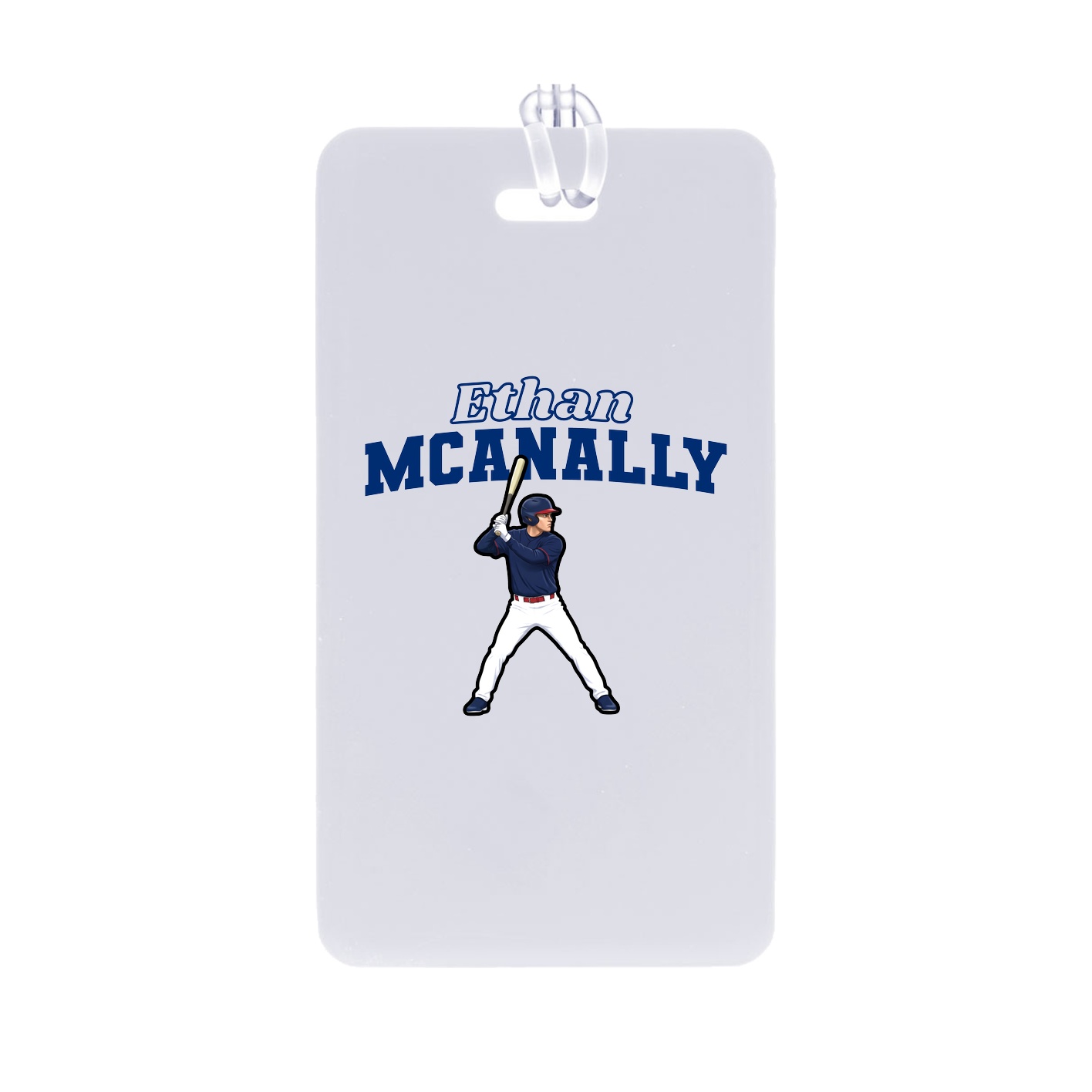 Bag Tag — Name Arch in Classic