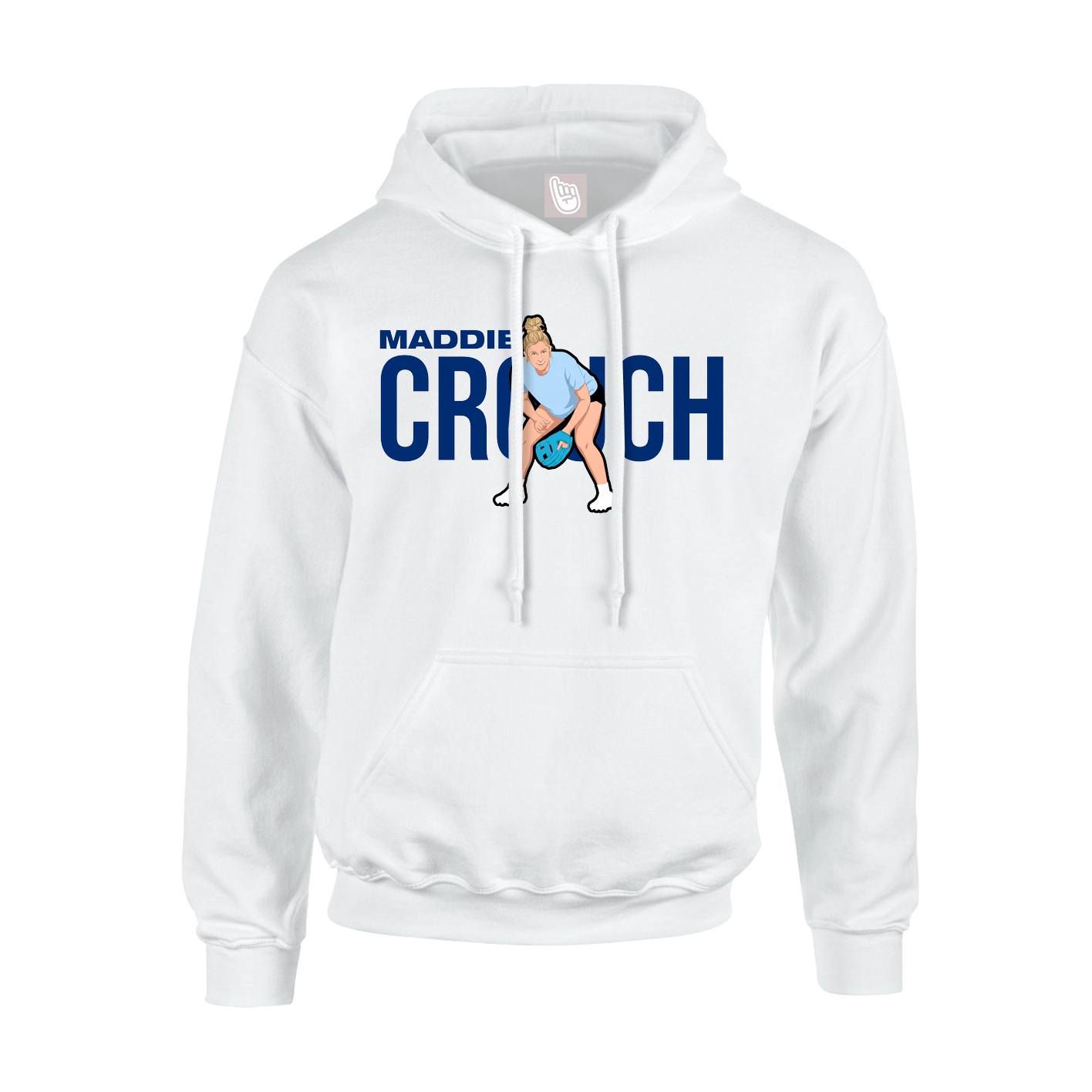 Hoodie — Player Name in White