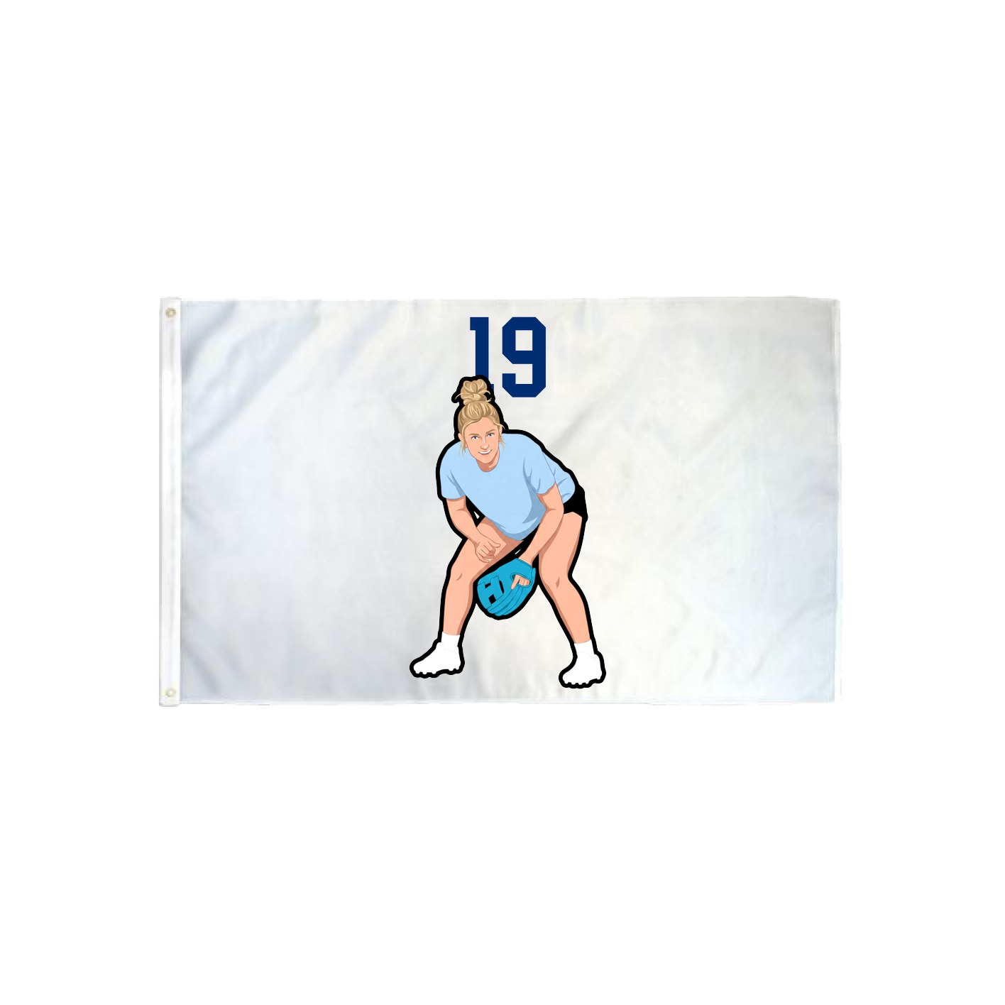 3x5 Flag — Number Top in Classic