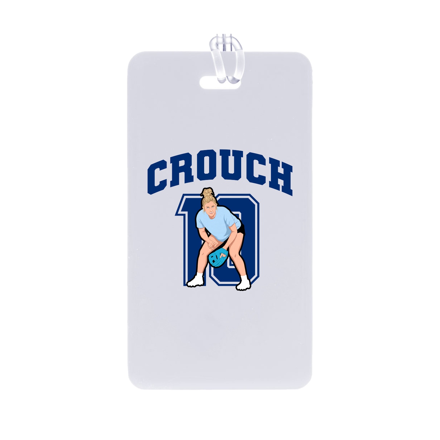 Bag Tag — Number in Classic