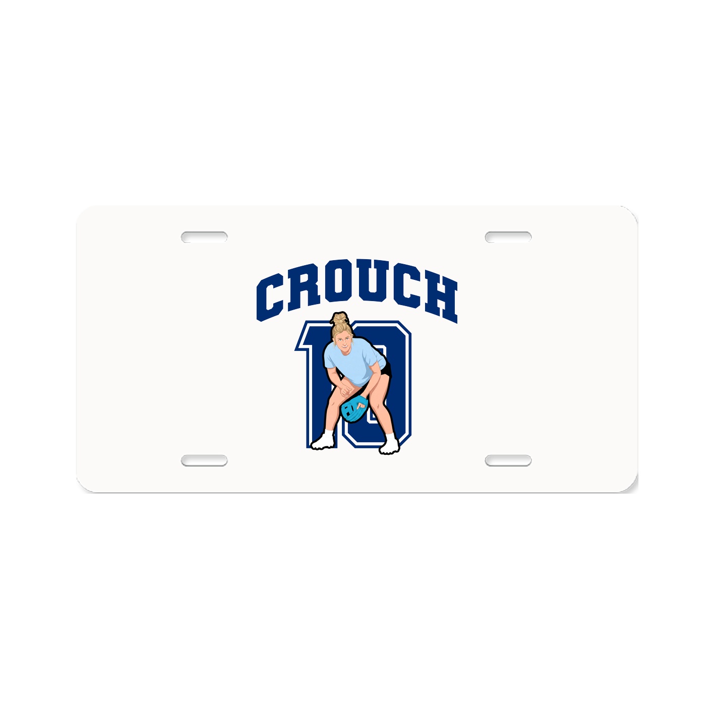 License Plate — Number in Classic