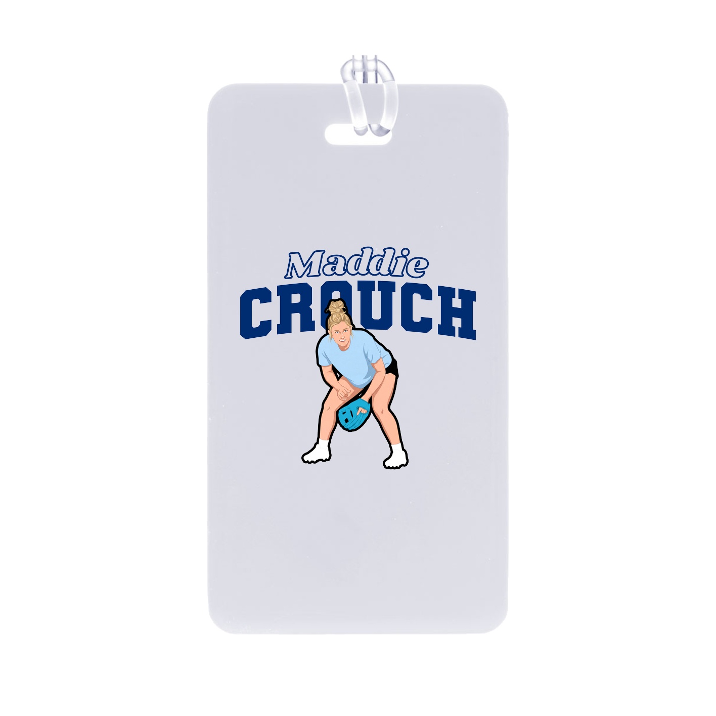 Bag Tag — Name Arch in Classic