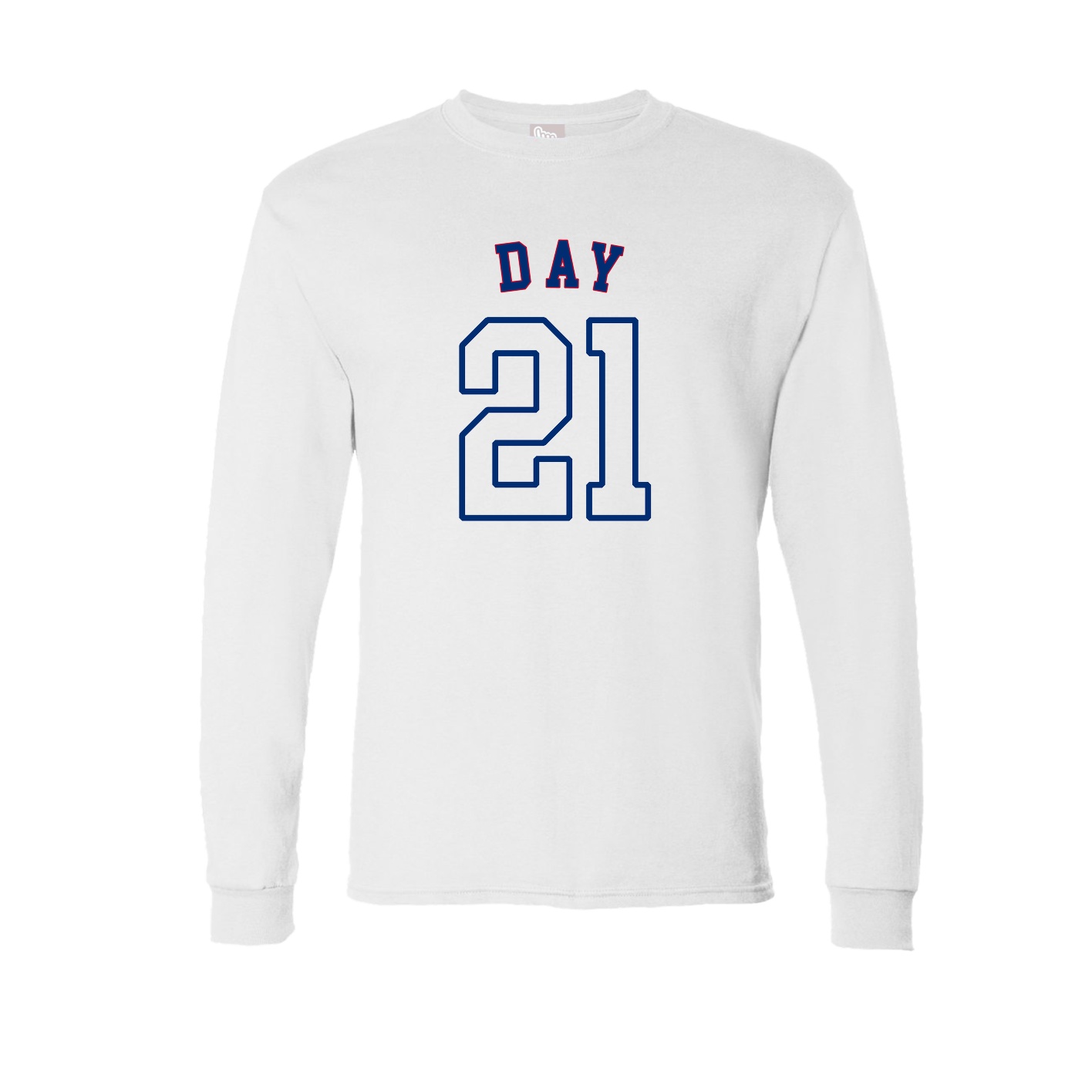 Long Sleeve Tee — Shirsey Arch in White