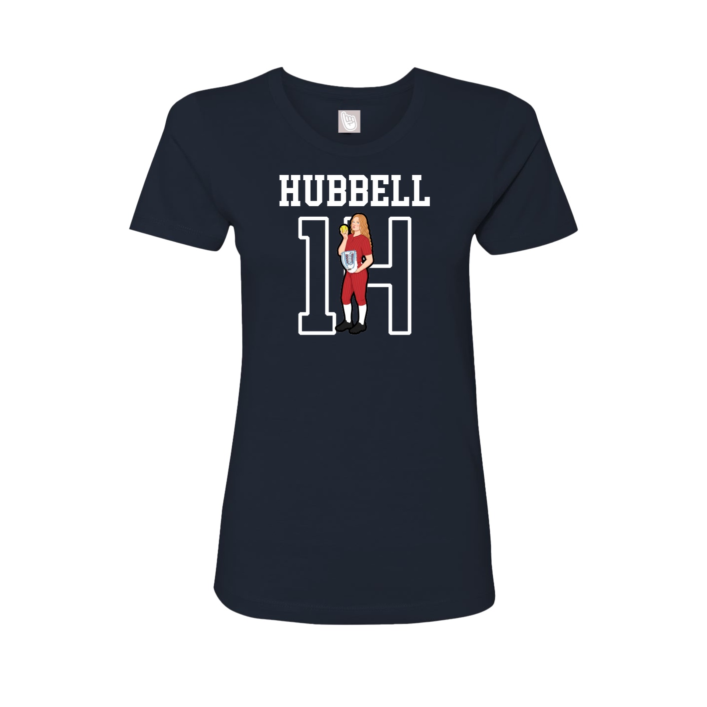 Fitted Women's Tee — Shirsey in Navy