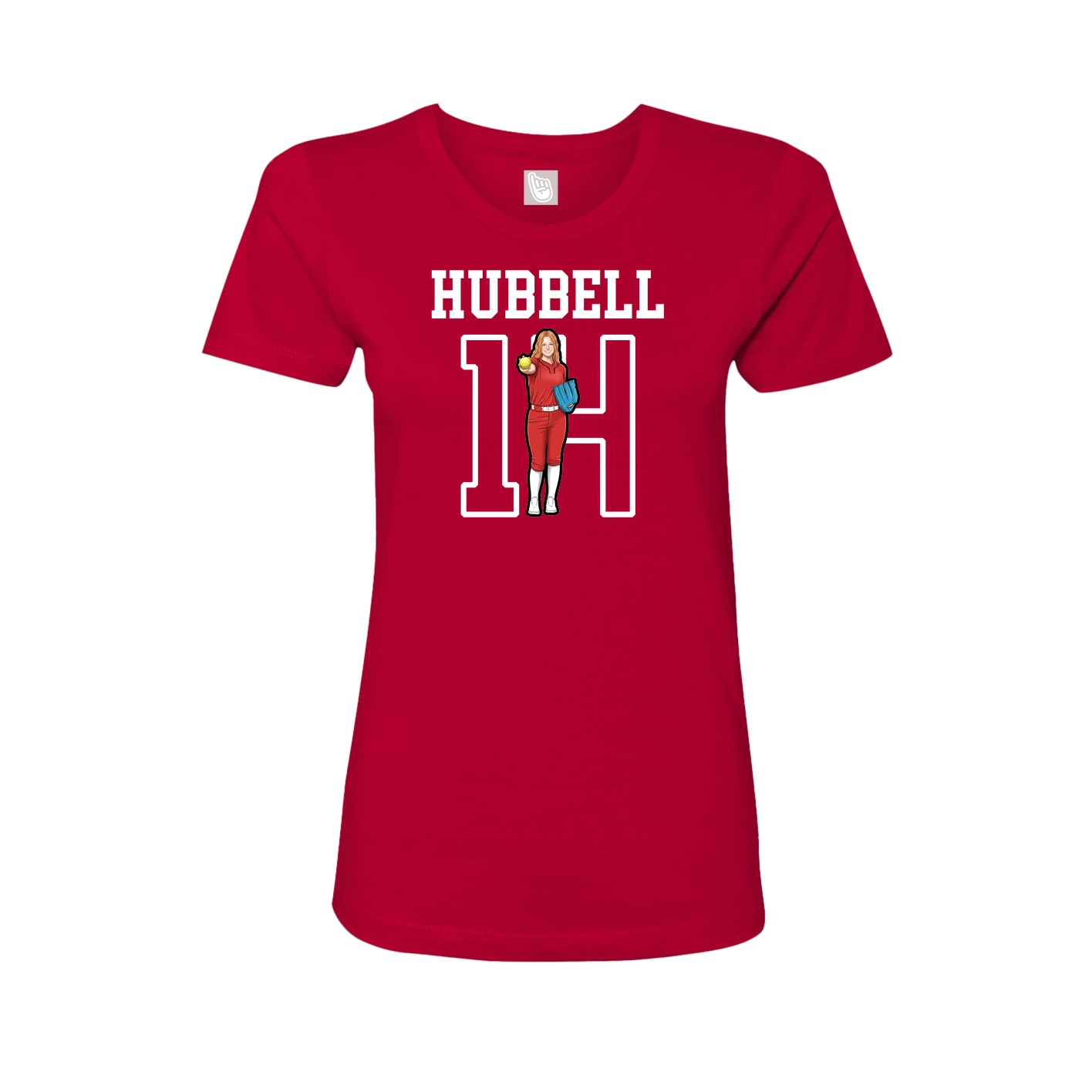 Fitted Women's Tee — Shirsey in Red
