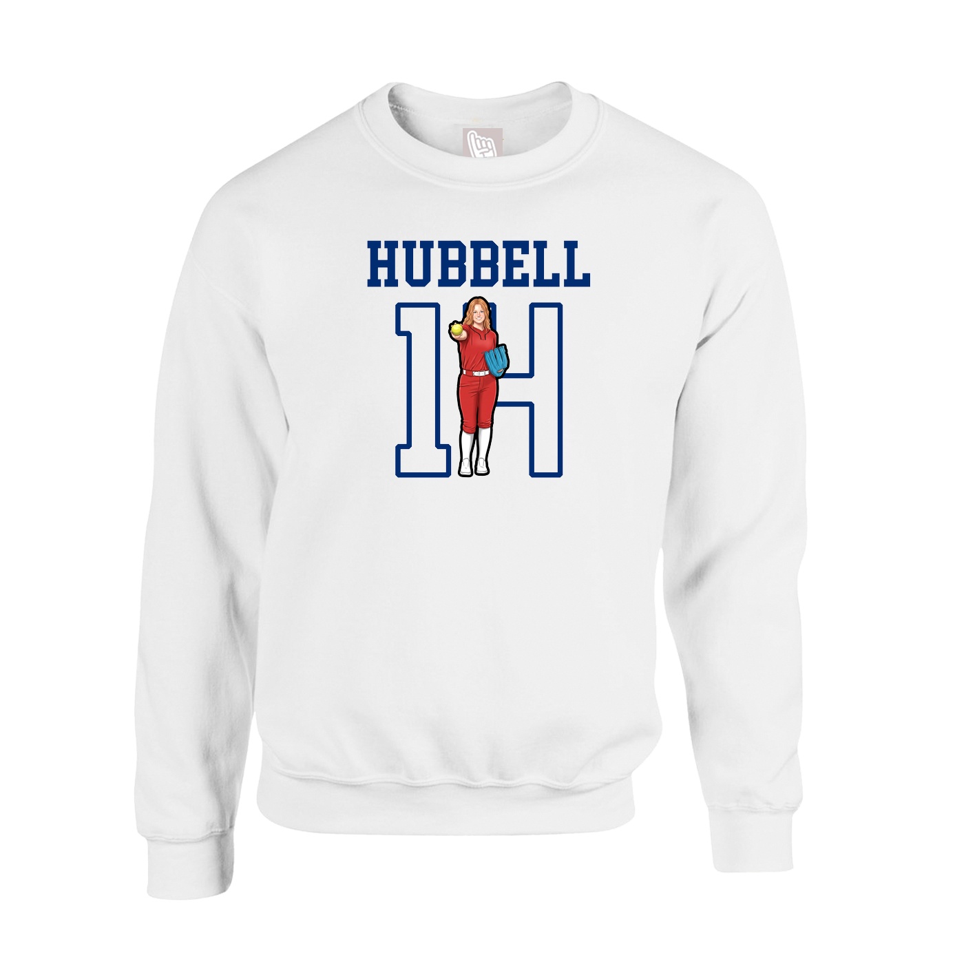 Fleece Crew — Shirsey in White