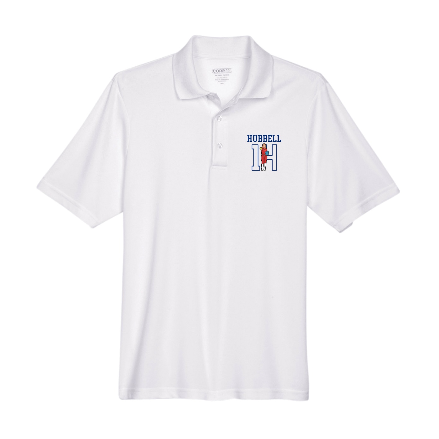 Performance Polo — Shirsey in White