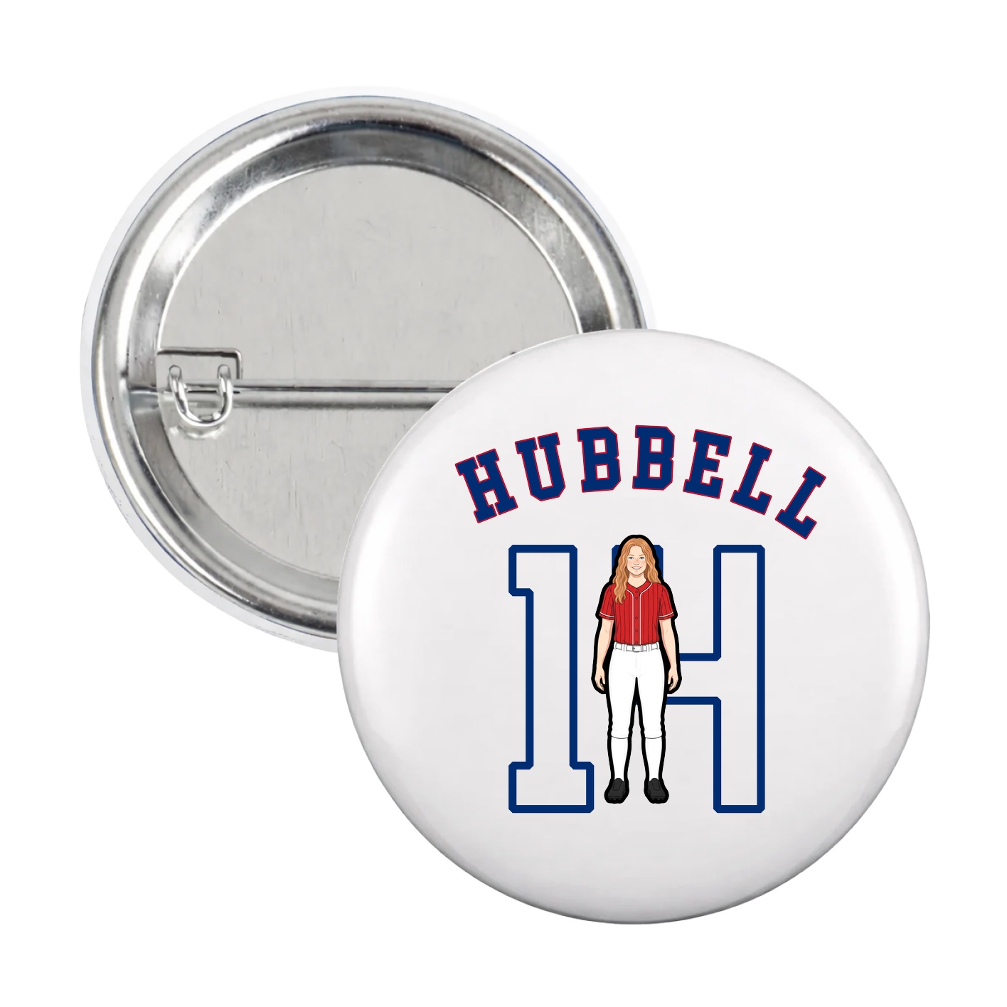 Game Day Button — Shirsey Arch in White