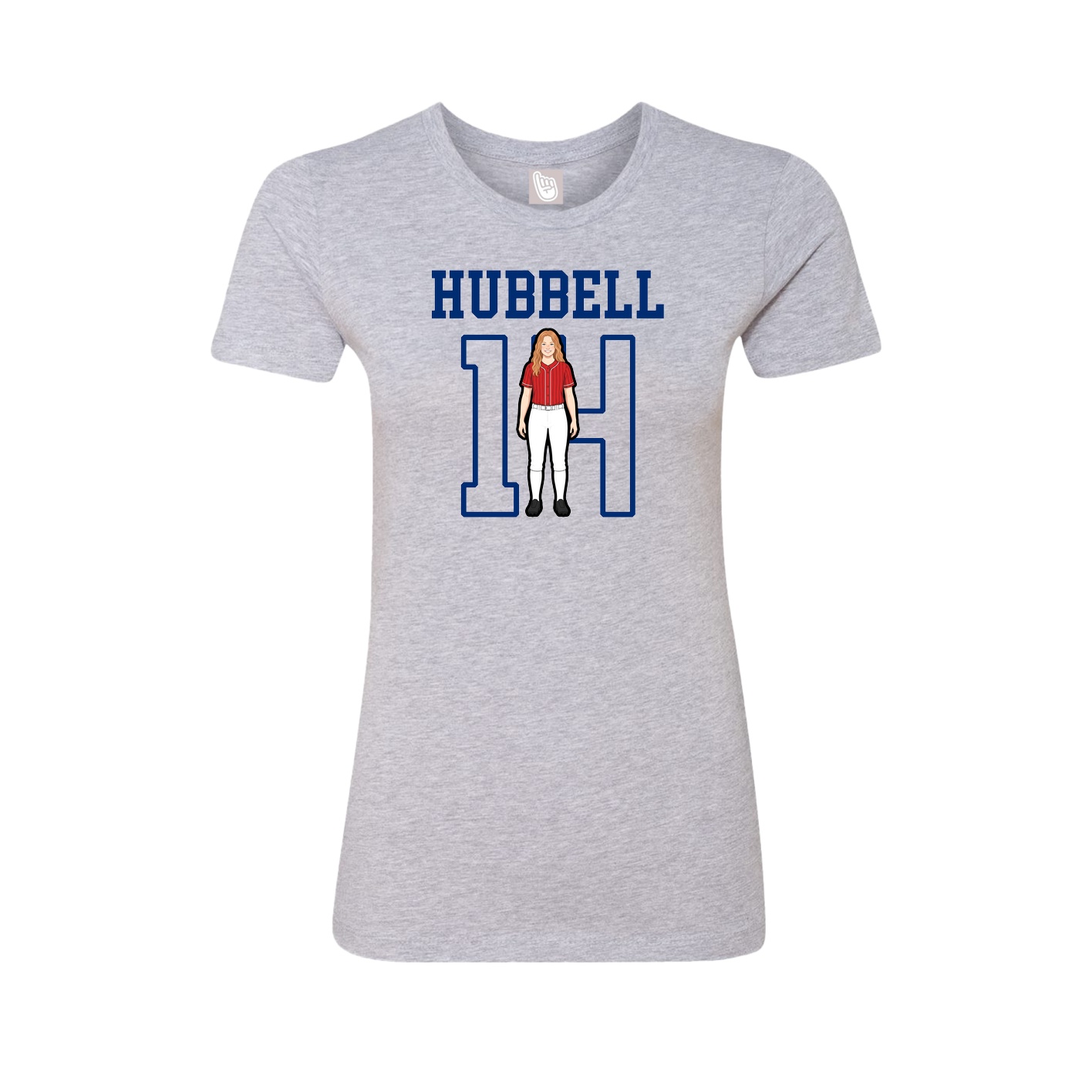 Fitted Women's Tee — Shirsey in Grey