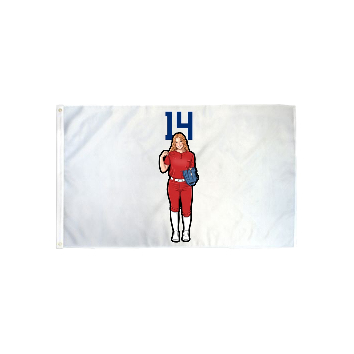3x5 Flag — Number Top in Classic