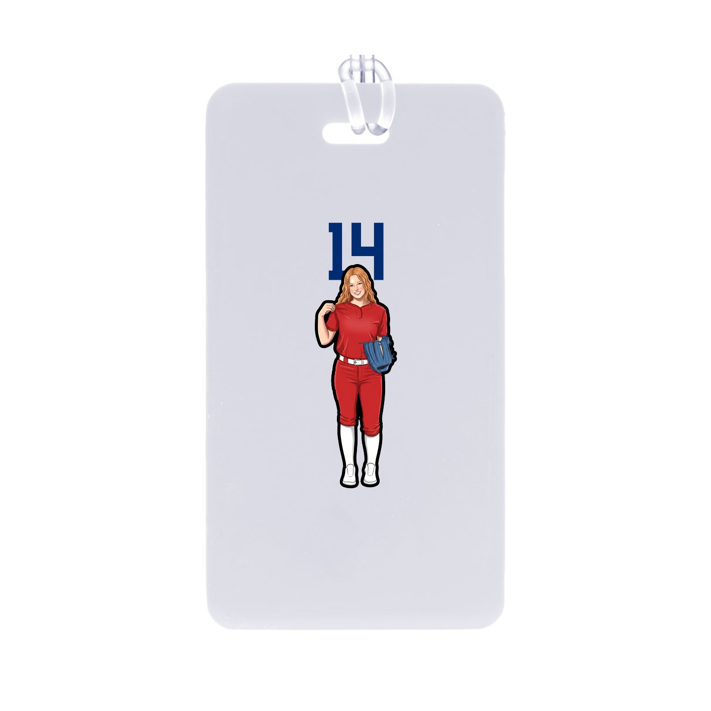 Bag Tag — Number Top in Classic
