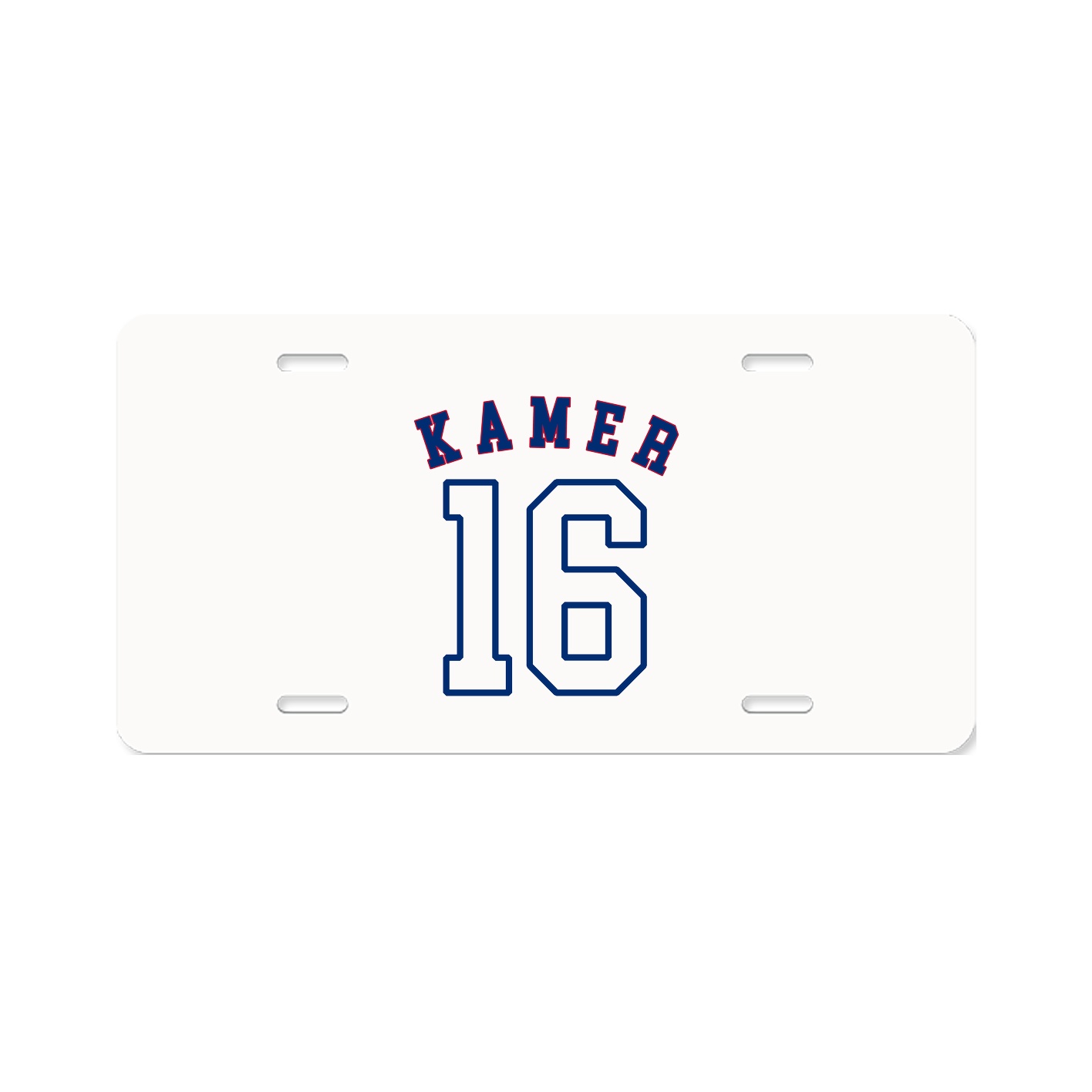 License Plate — Shirsey Arch in Classic
