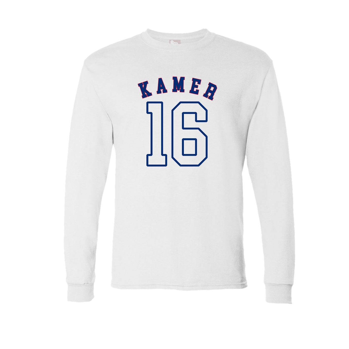Long Sleeve Tee — Shirsey Arch in White