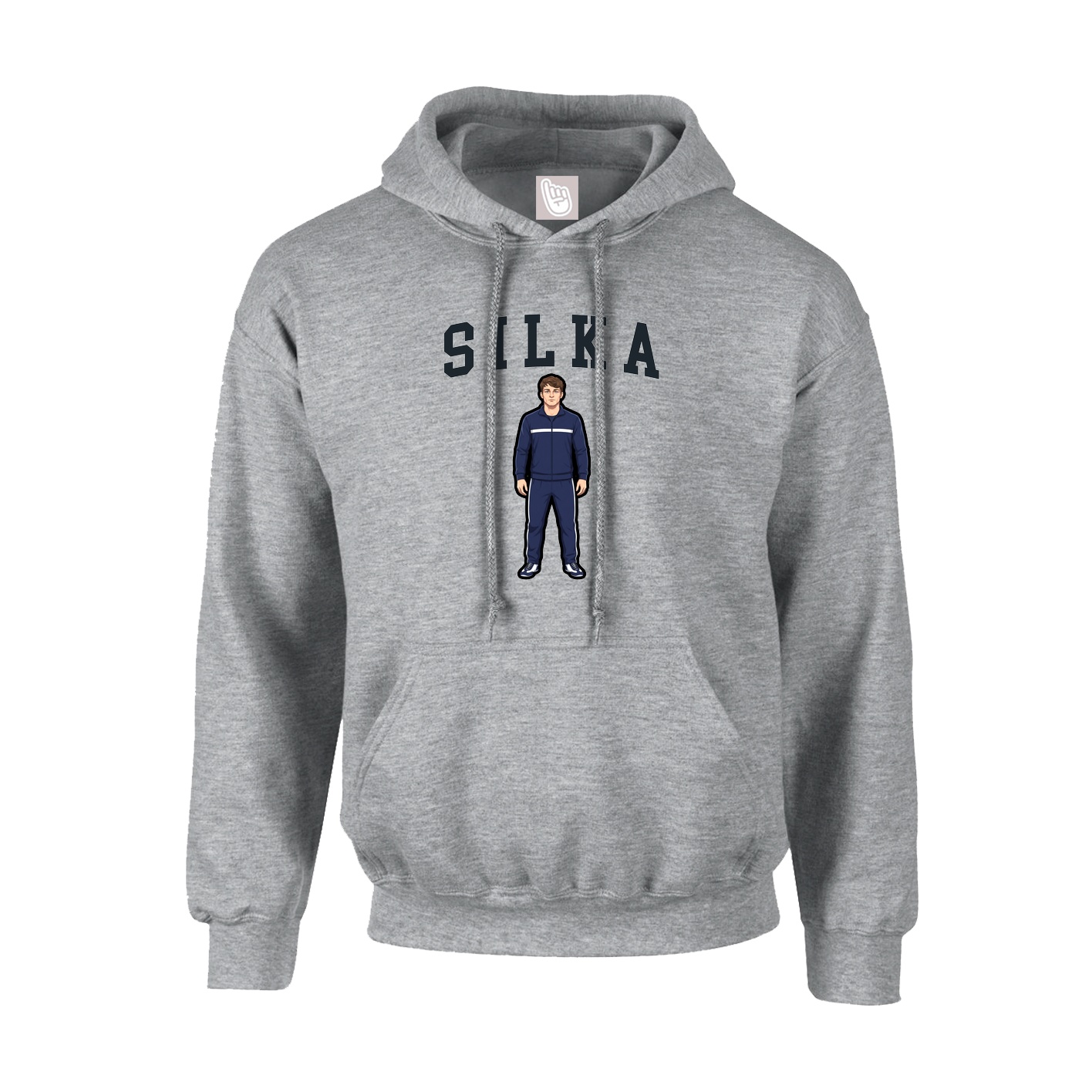 Youth Hoodie — Shirsey in Grey