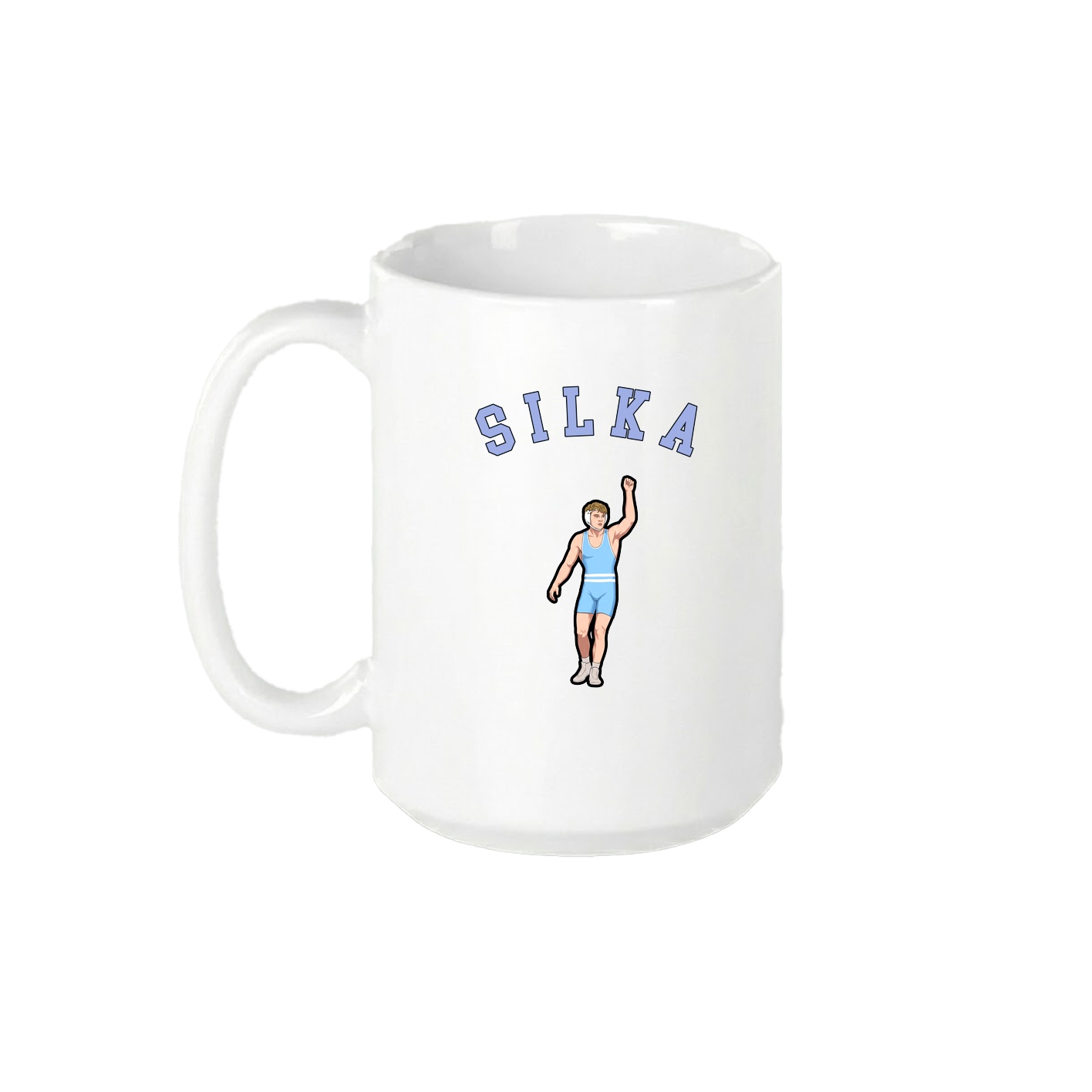 15oz Coffee Mug — Shirsey Arch in White