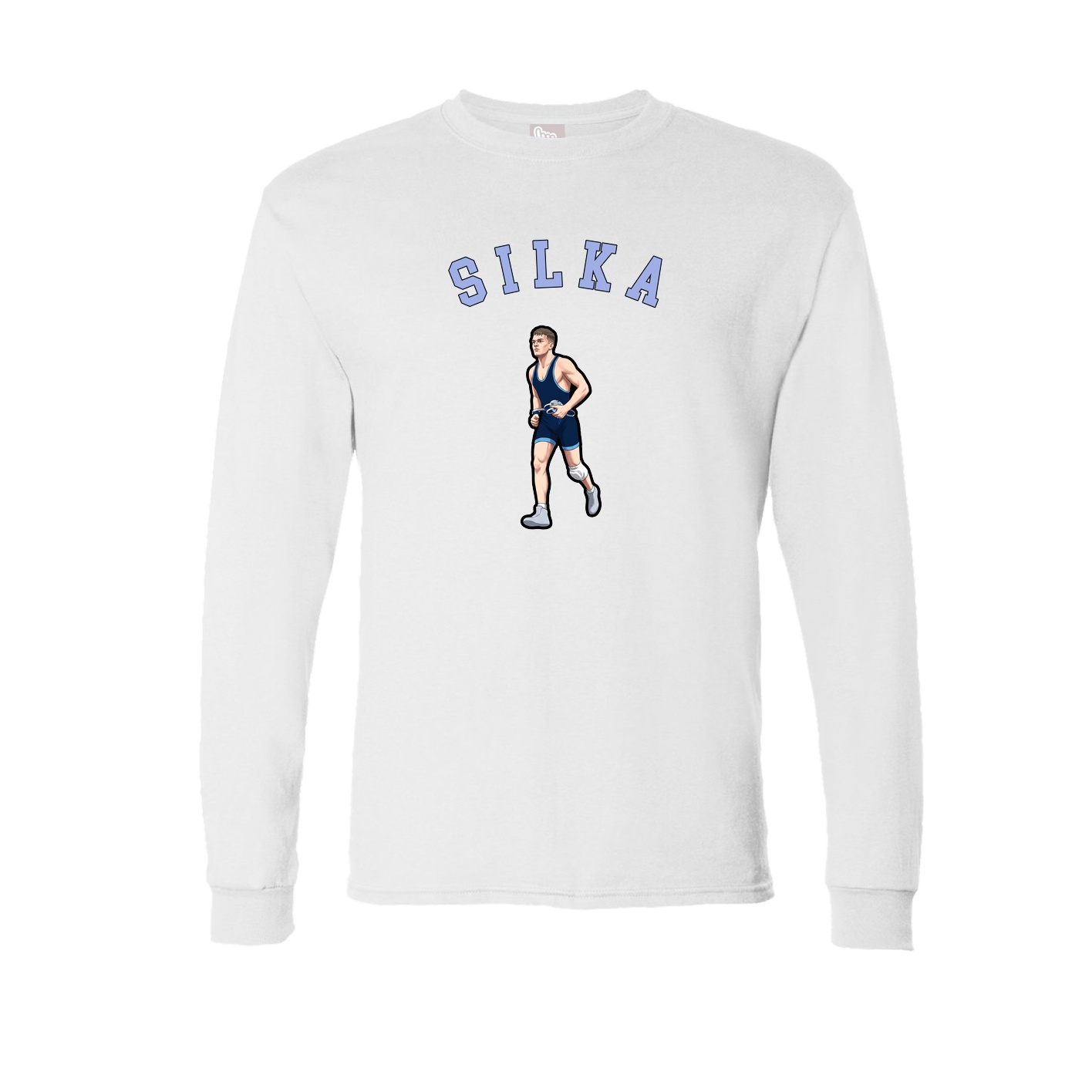 Long Sleeve Tee — Shirsey Arch in White