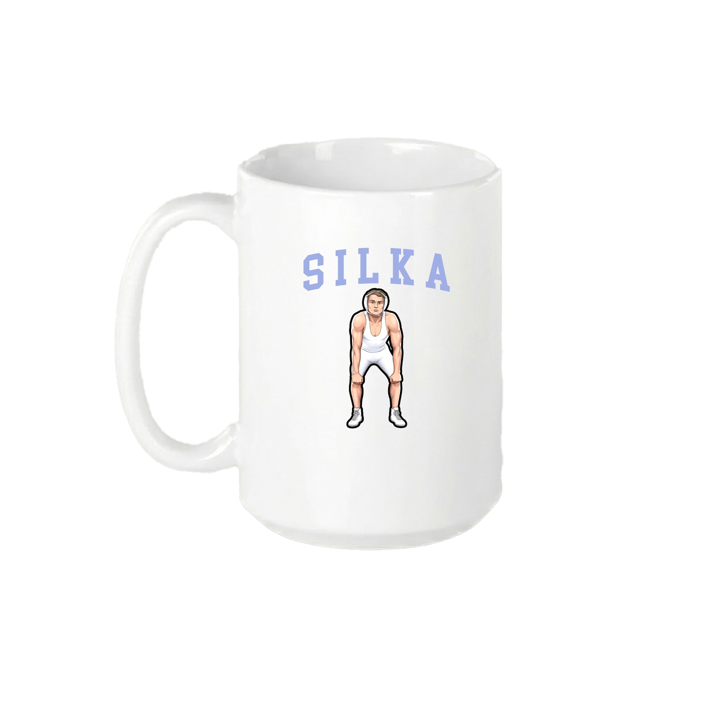15oz Coffee Mug — Shirsey in White