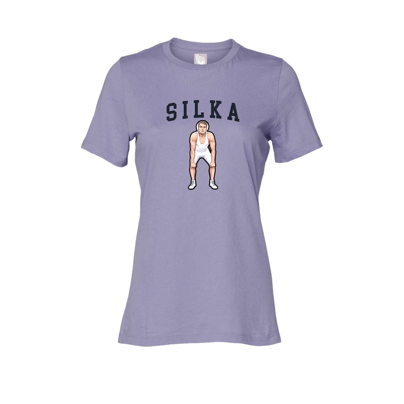 Fitted Women's Tee — Shirsey in Purple