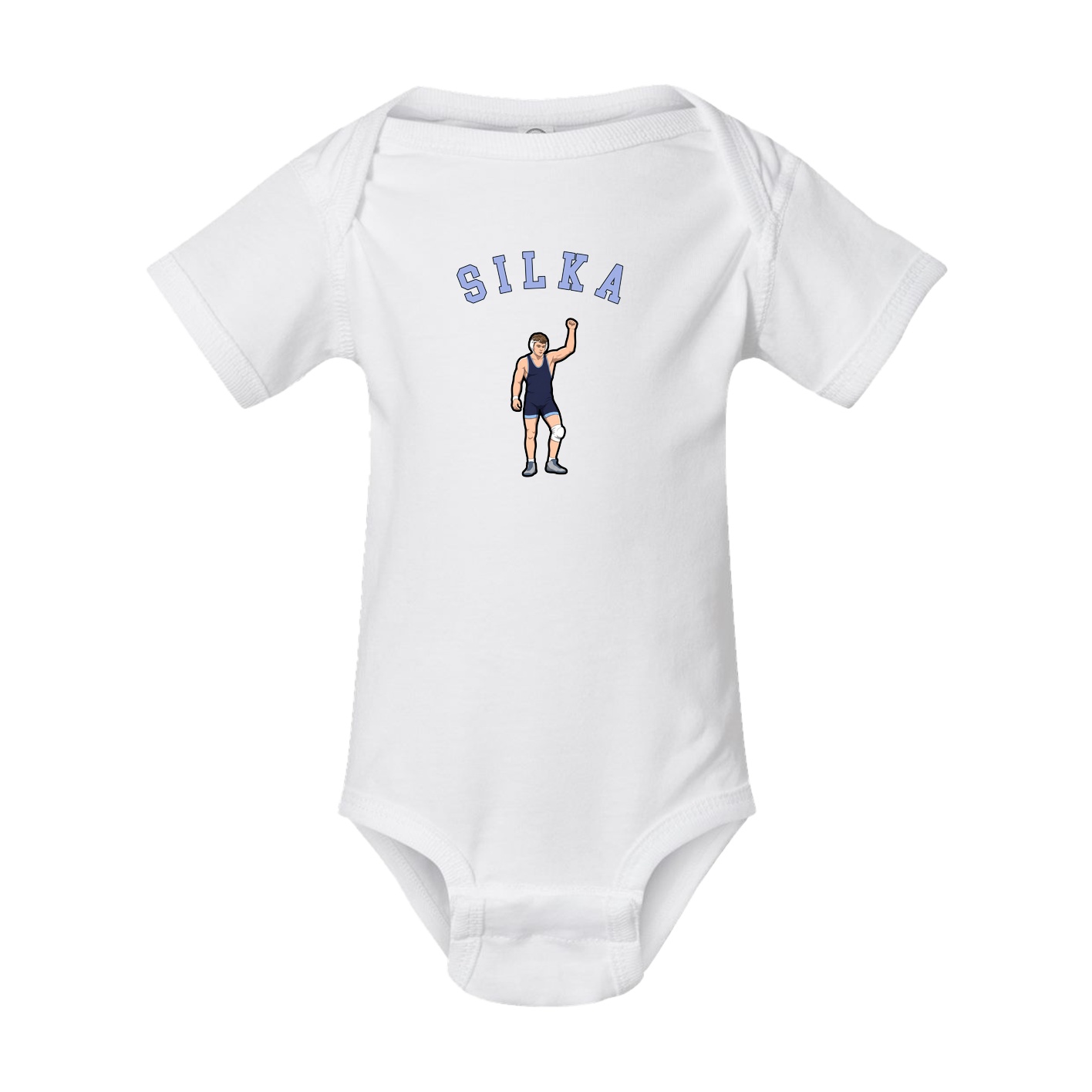 Baby Onesie — Shirsey Arch in White