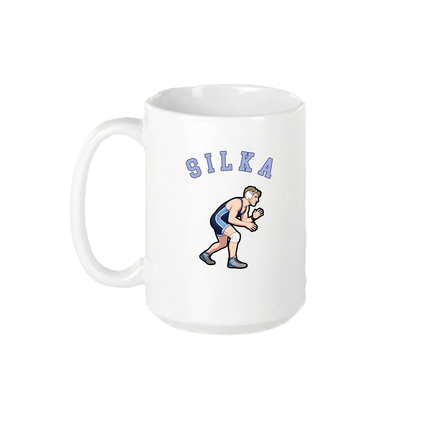 15oz Coffee Mug — Shirsey Arch in White