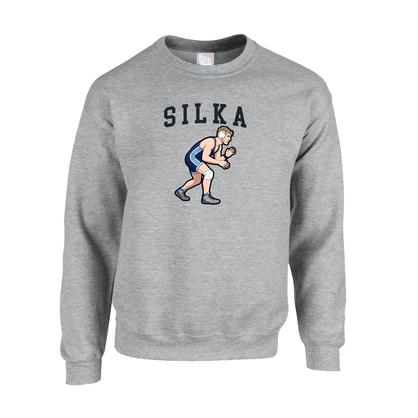 Fleece Crew — Shirsey in Grey