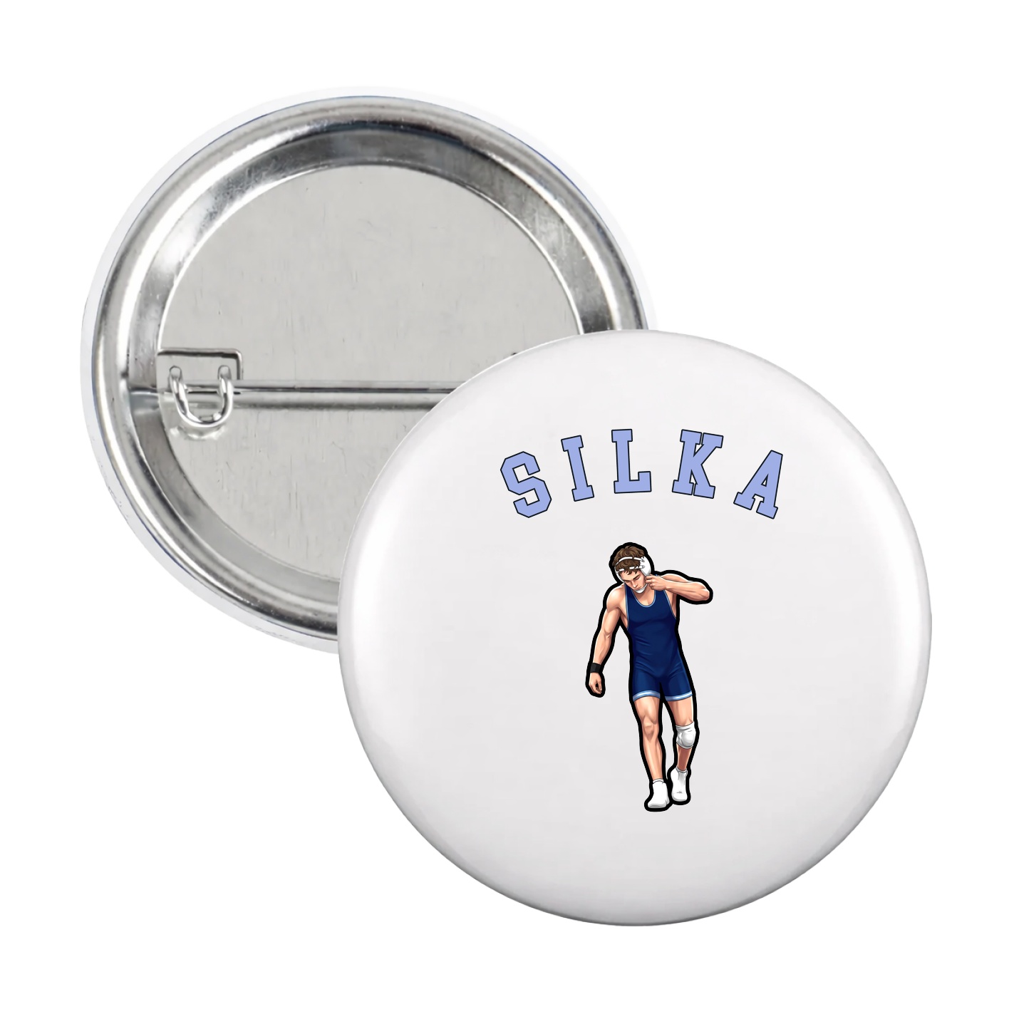 Game Day Button — Shirsey Arch in White