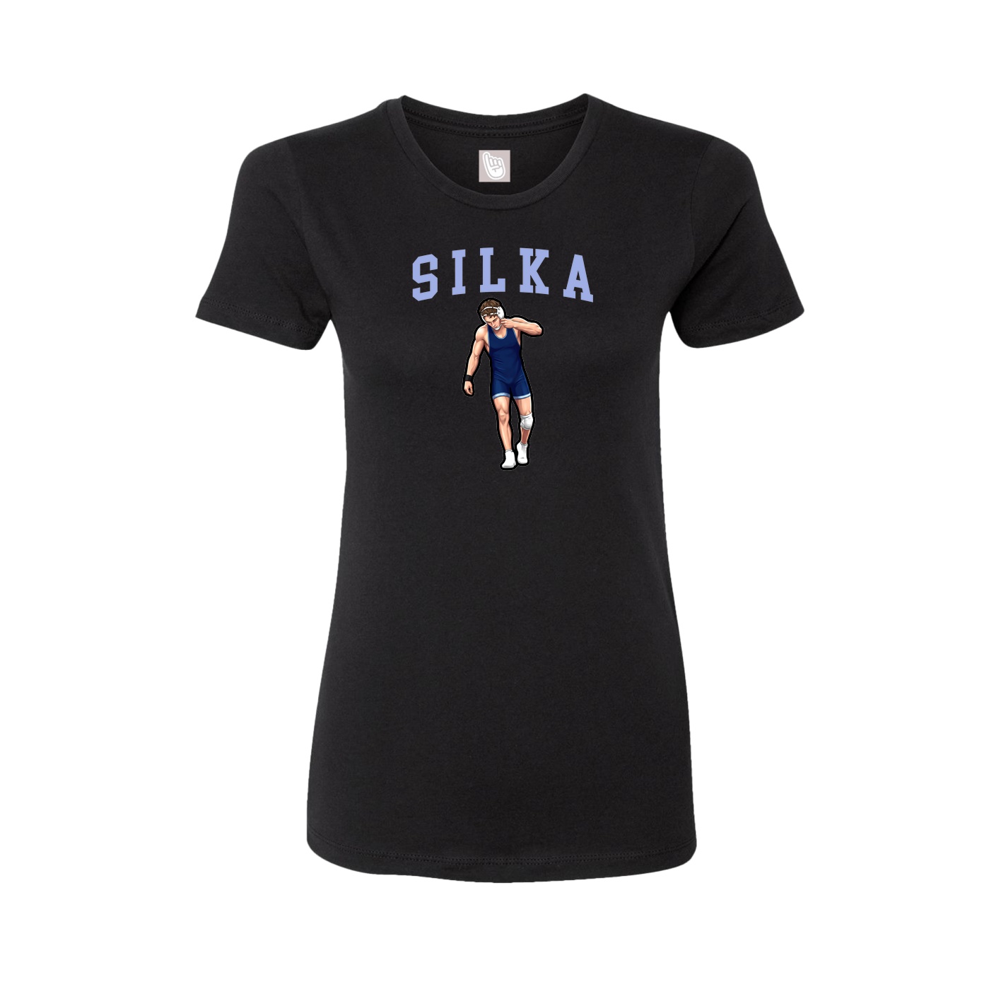 Fitted Women's Tee — Shirsey in Black